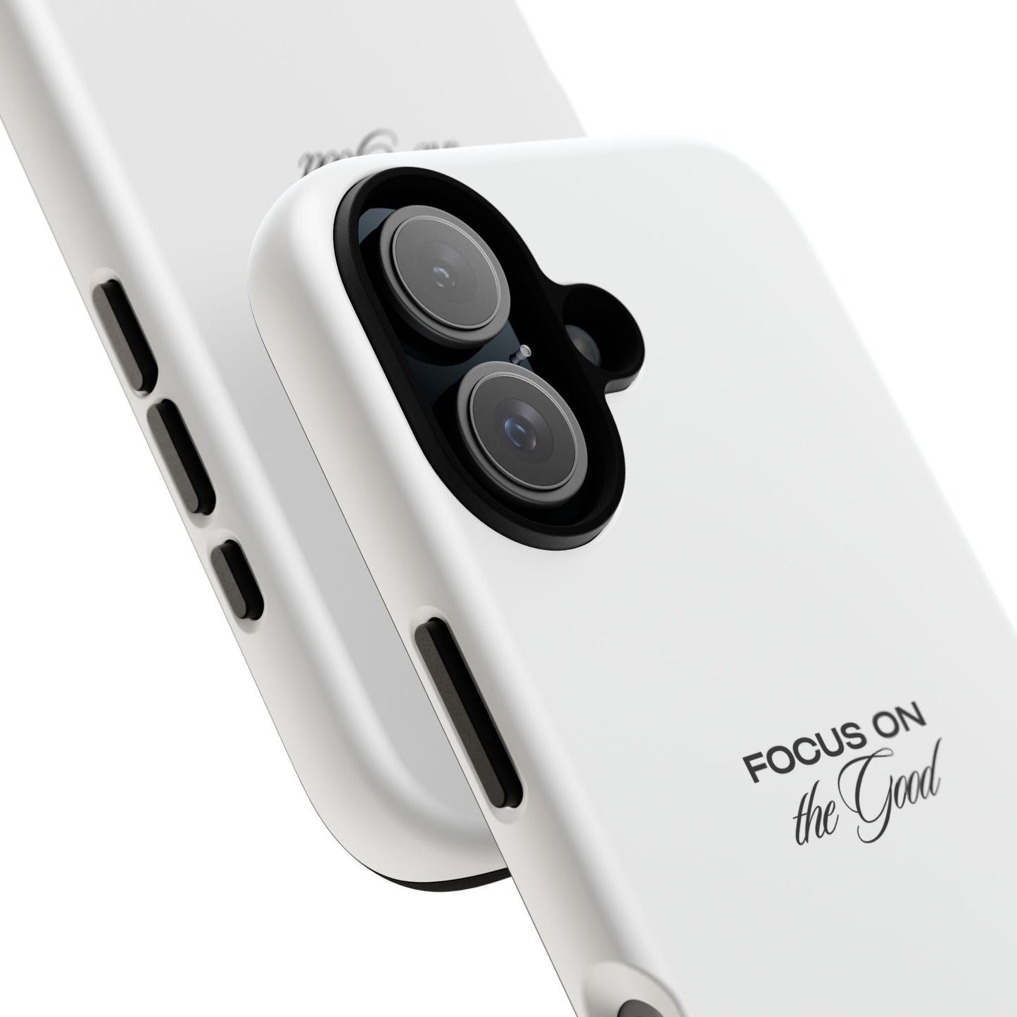 Inspirational Phone Case - "Focus on the Good" | Positive Vibes Smartphone Cover