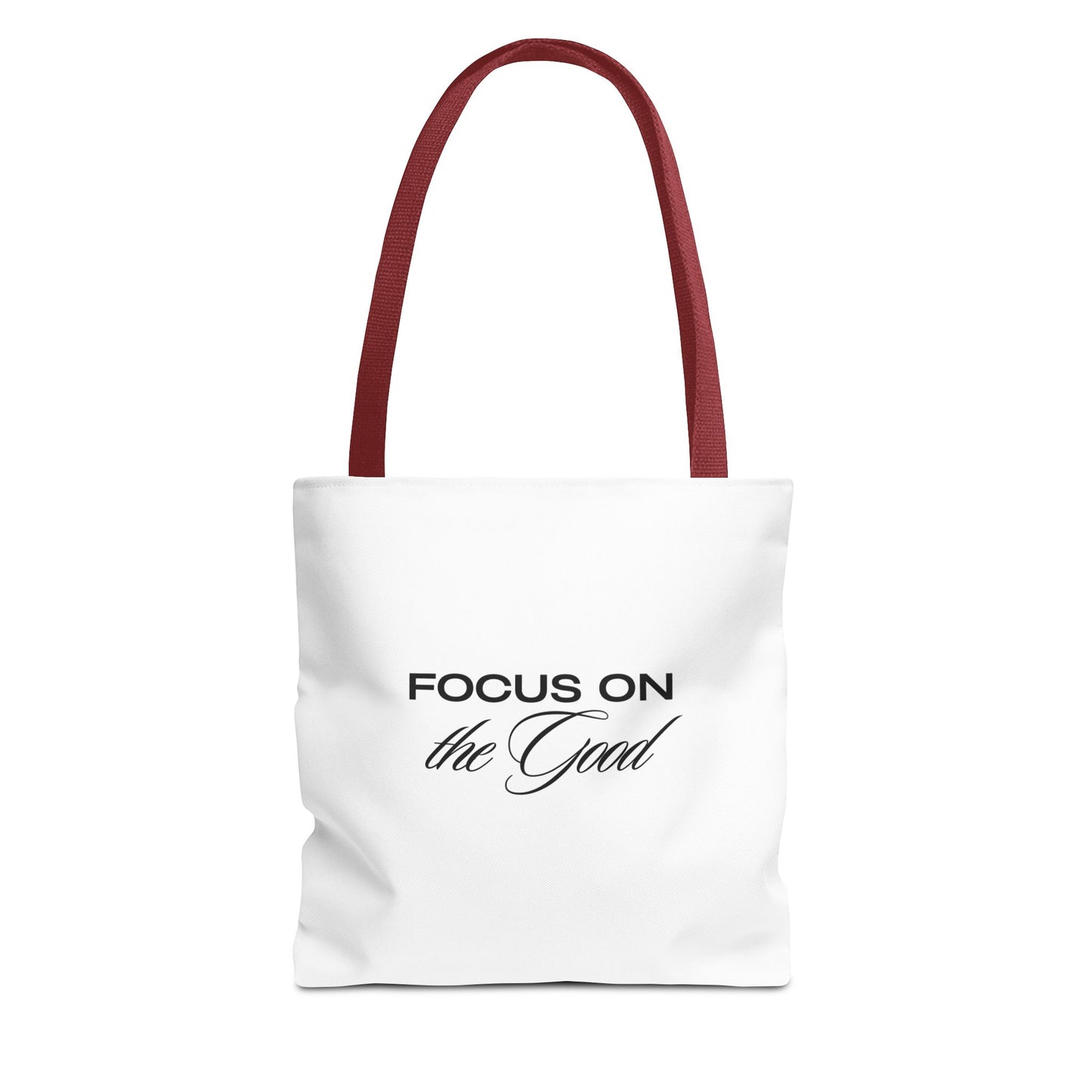 Inspirational Tote Bag - 'Focus on the Good' | Motivational Canvas Bag