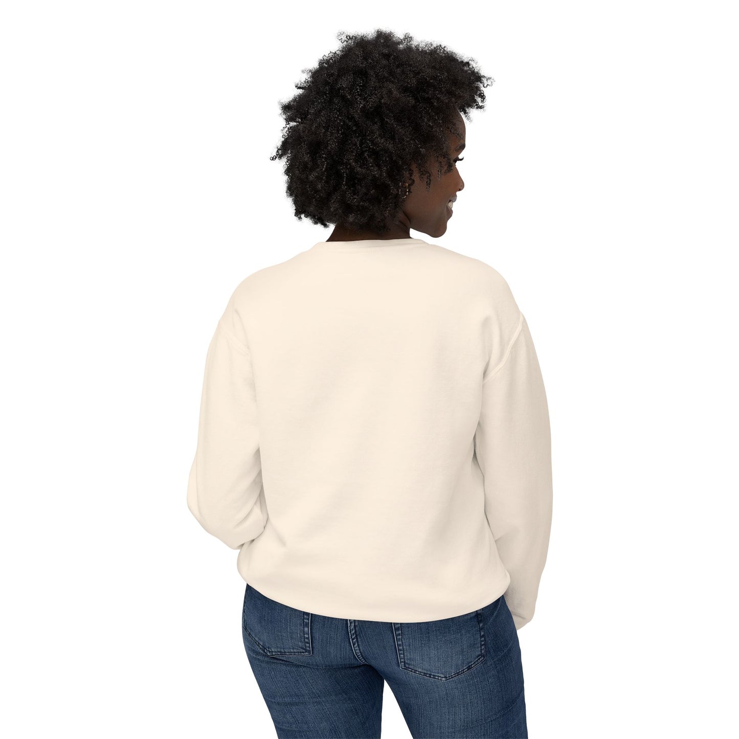 Inspire Unisex Lightweight Crewneck Sweatshirt | Motivational Art for Everyday Wear