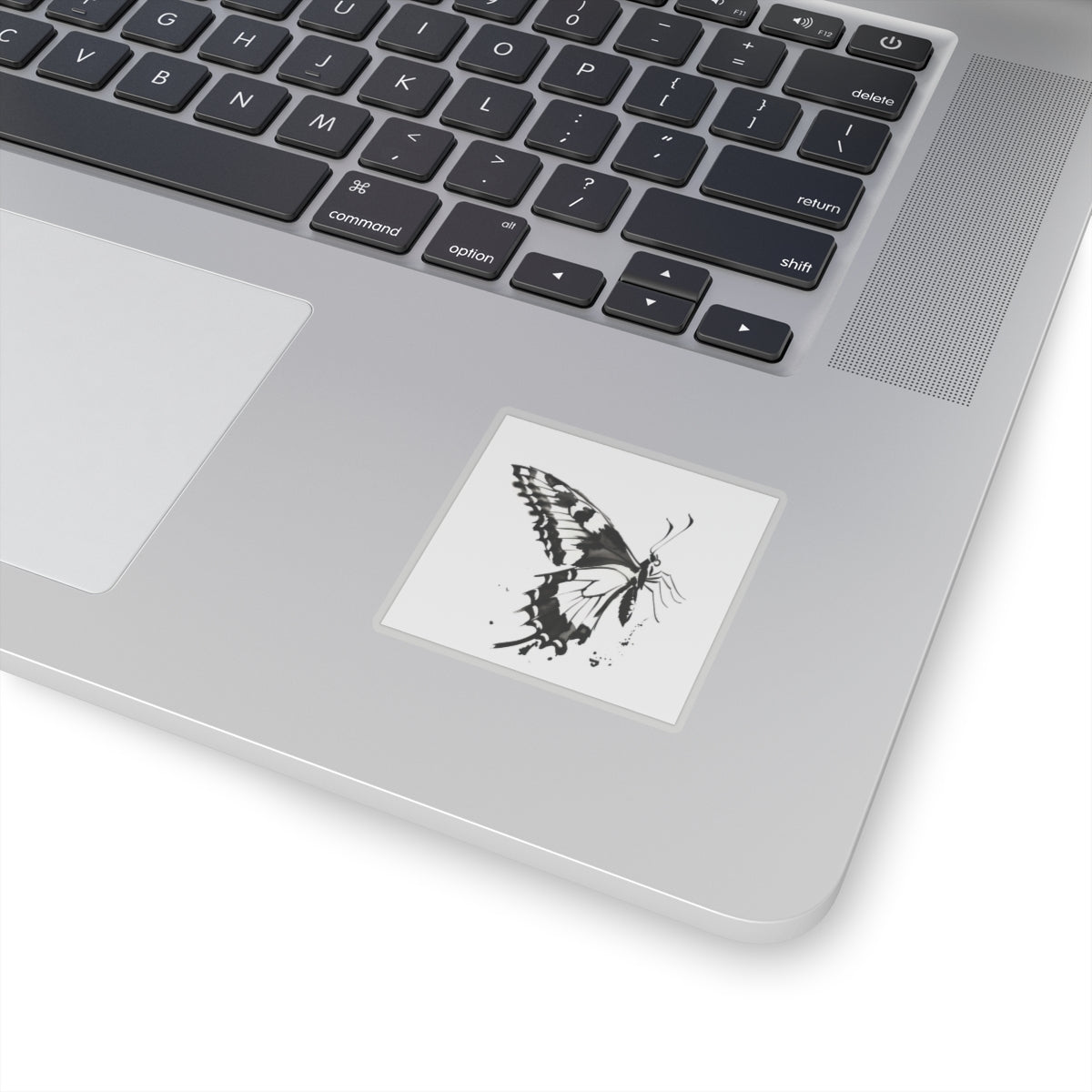 Elegantes pegatinas troqueladas de mariposas para personalización y decoración.
