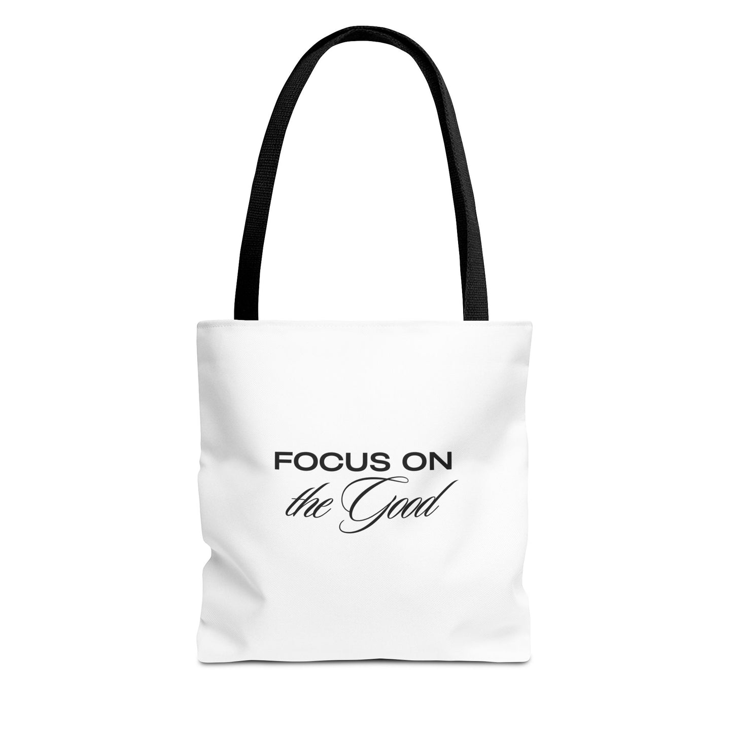 Inspirational Tote Bag - 'Focus on the Good' | Motivational Canvas Bag