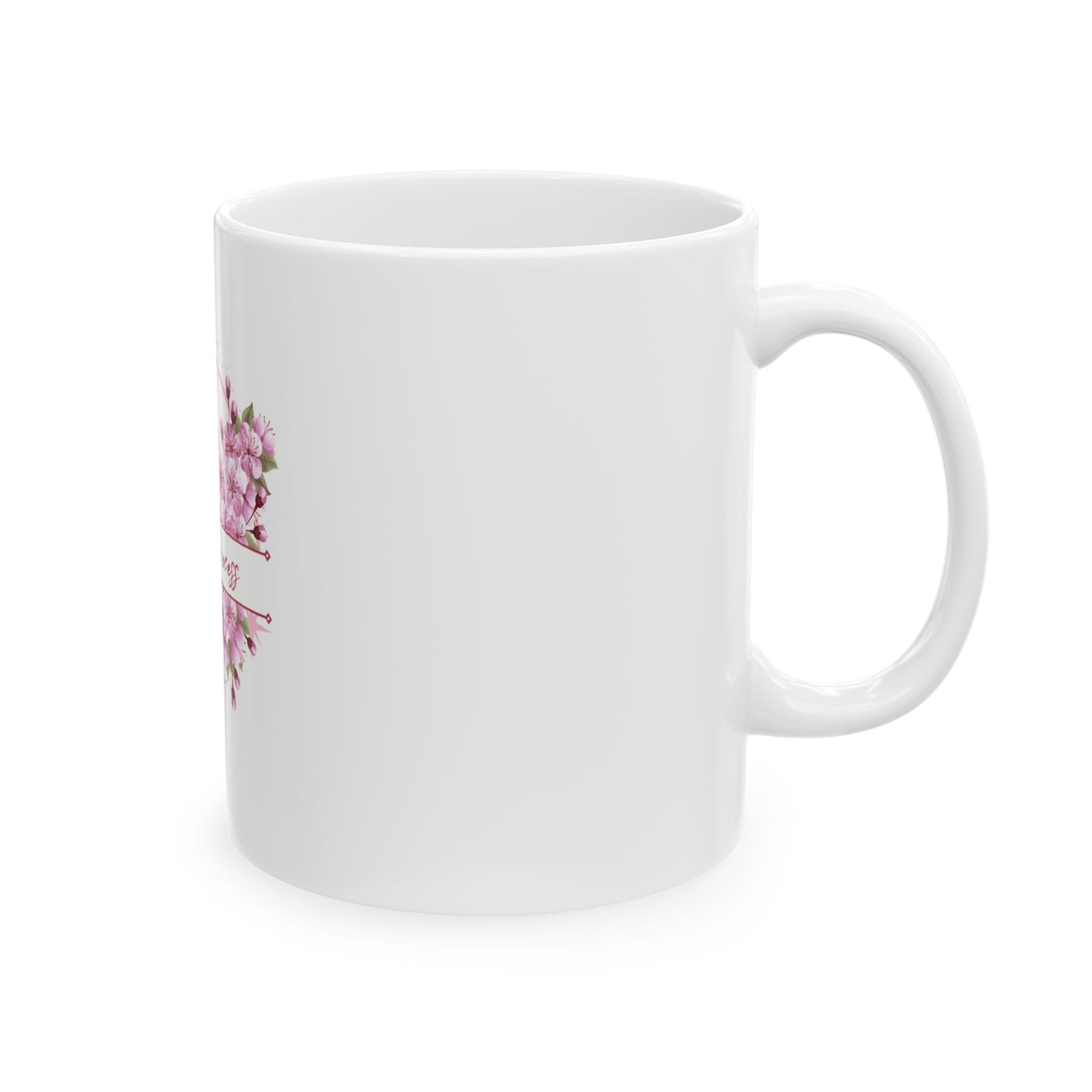 Inspirational Butterfly Ceramic Mug - "Trust the Process" (11oz, 15oz) | Motivational Coffee Mug