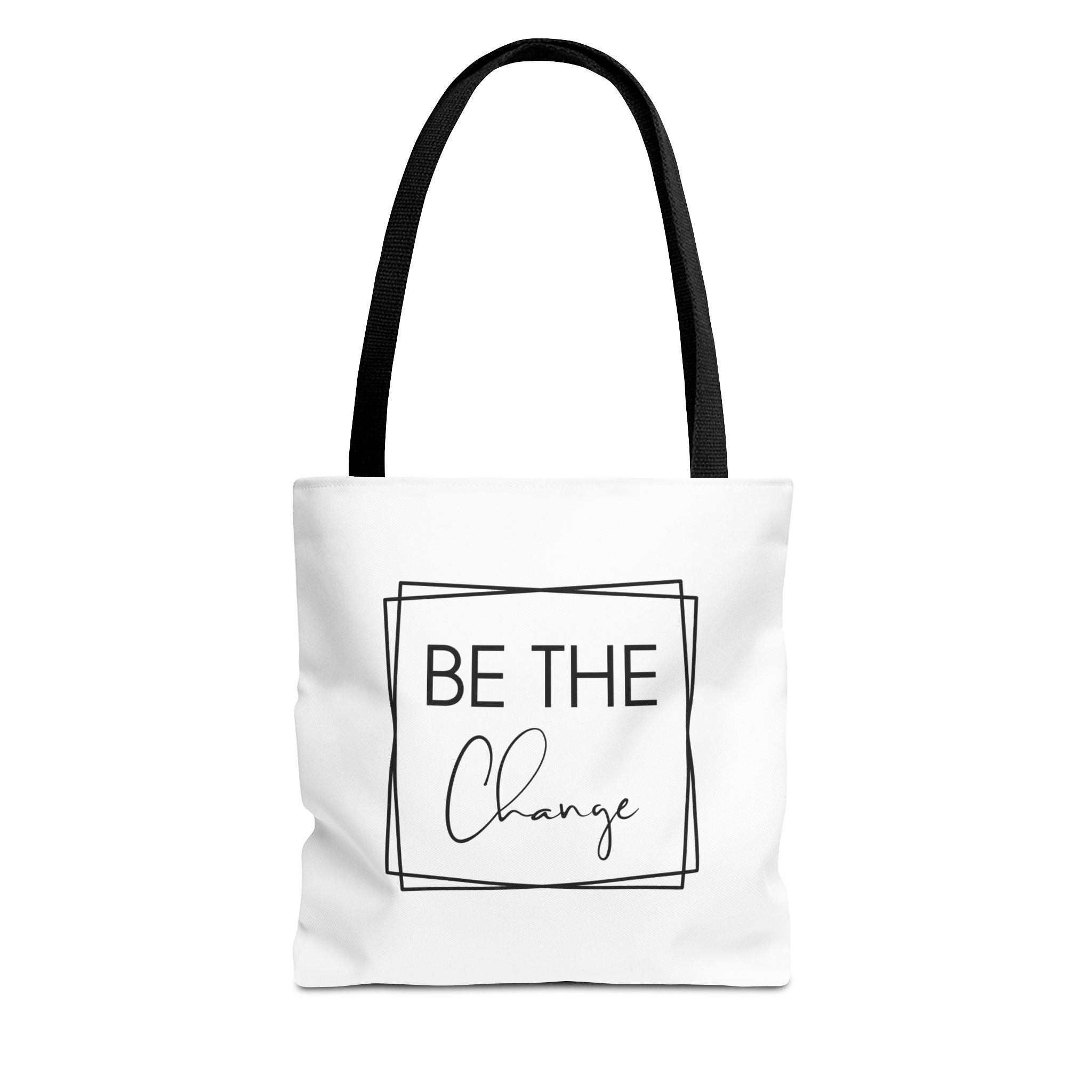 Inspirational Tote Bag - 'Be The Change' | Eco-Friendly & Stylish