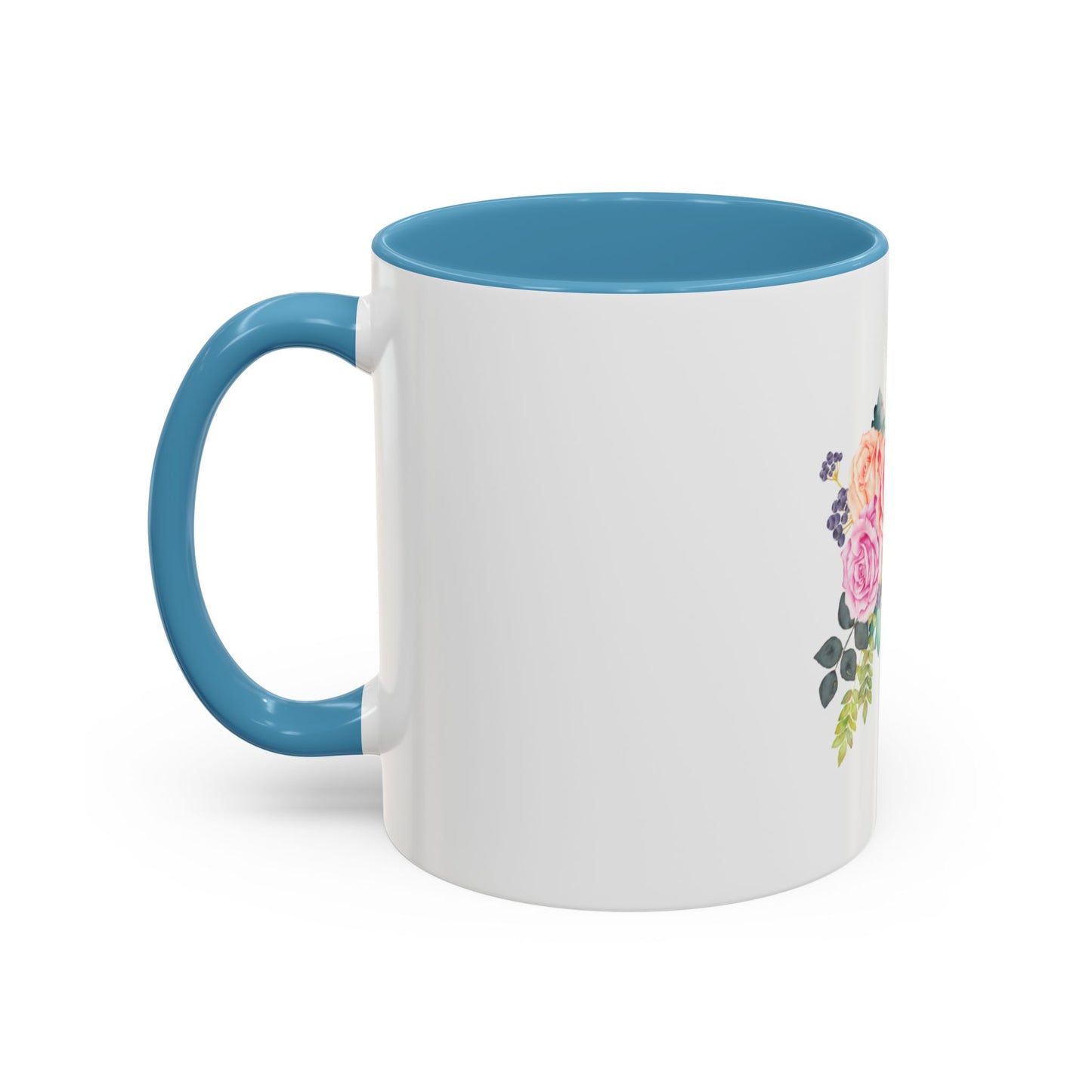 Taza de café con detalles florales: regalo perfecto para los amantes de las flores