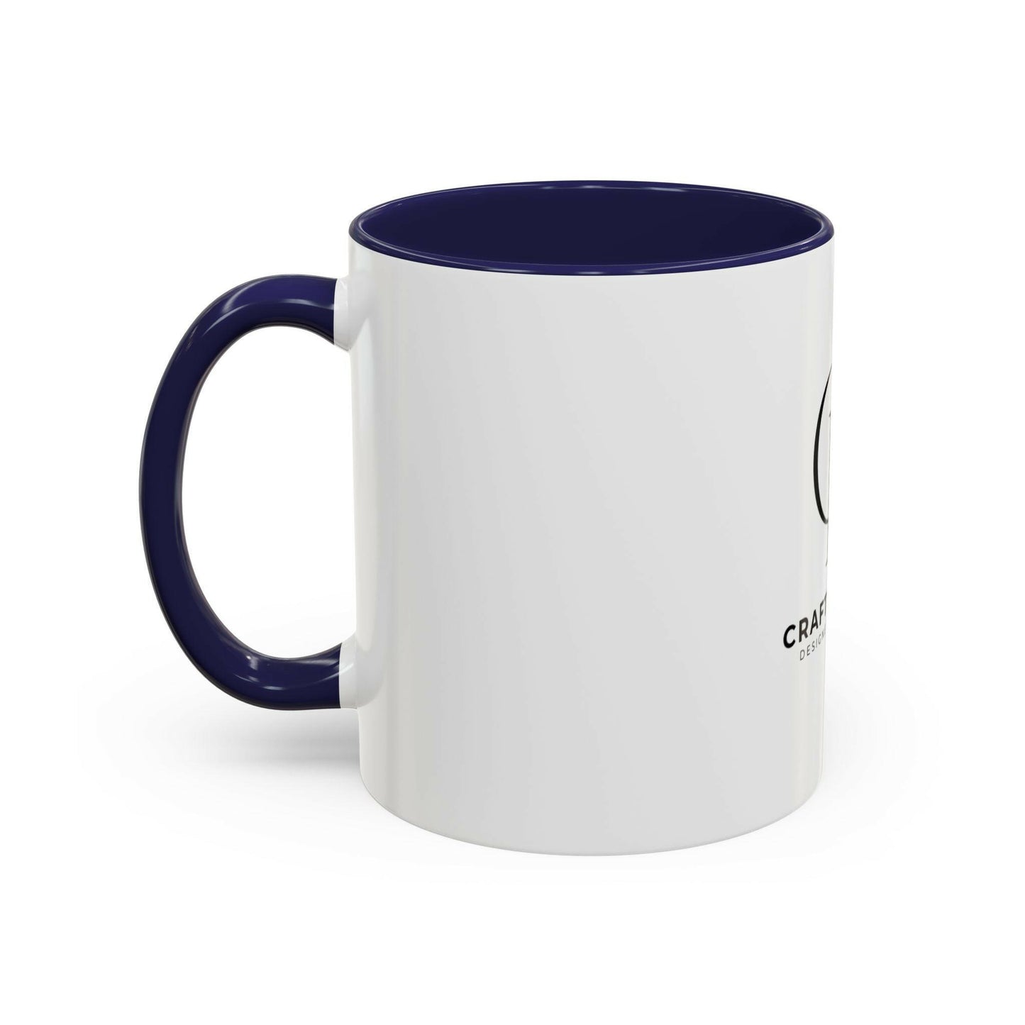 Crafted Dash Accent Coffee Mug | Stylish 11/15oz Ceramic Cup for Coffee Lovers