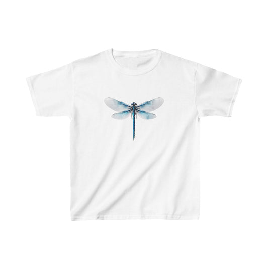 Camiseta infantil con estampado de libélula: camiseta de algodón inspirada en la naturaleza