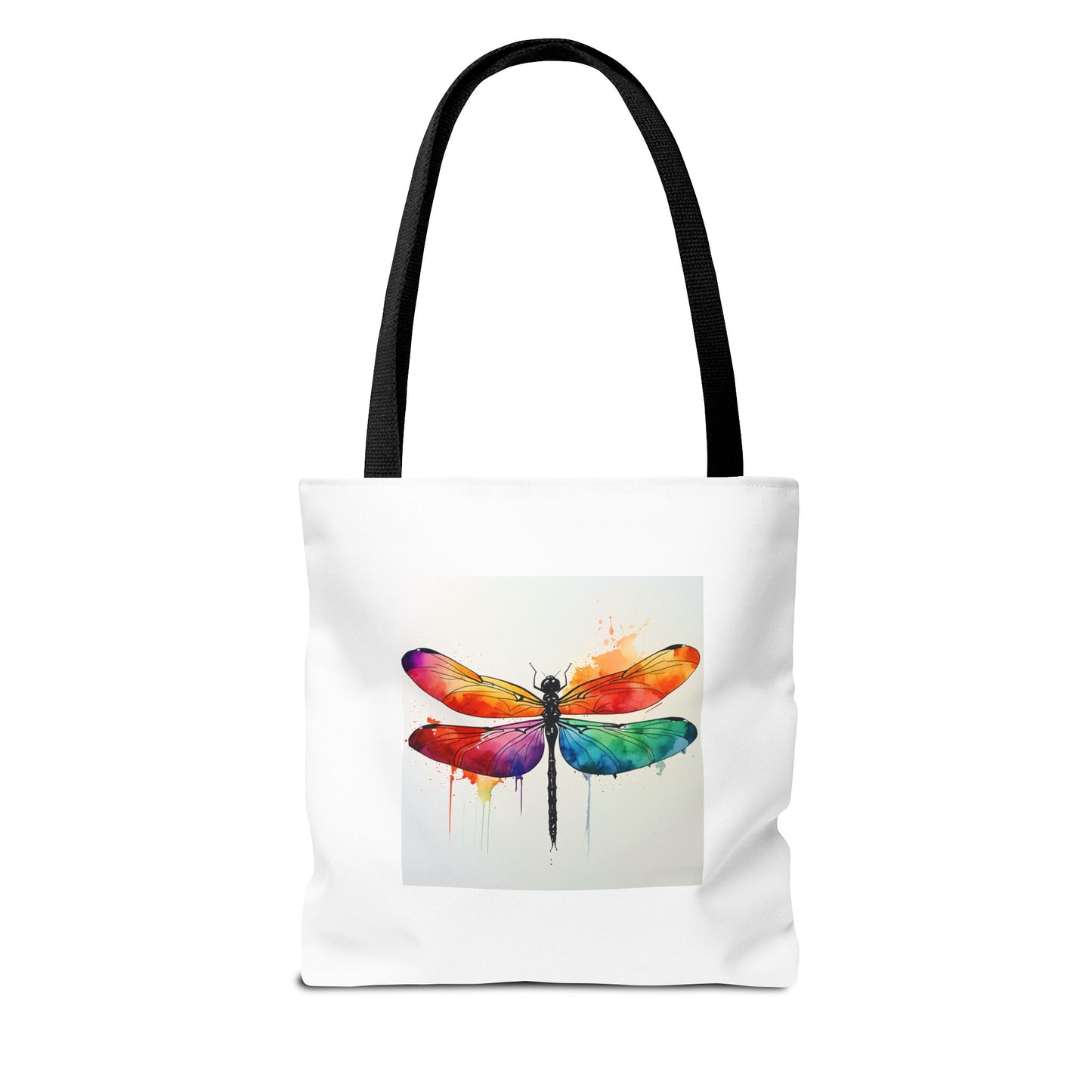 Colorful Dragonfly Art Tote Bag | Nature-Inspired Carryall for Outdoor Enthusiasts