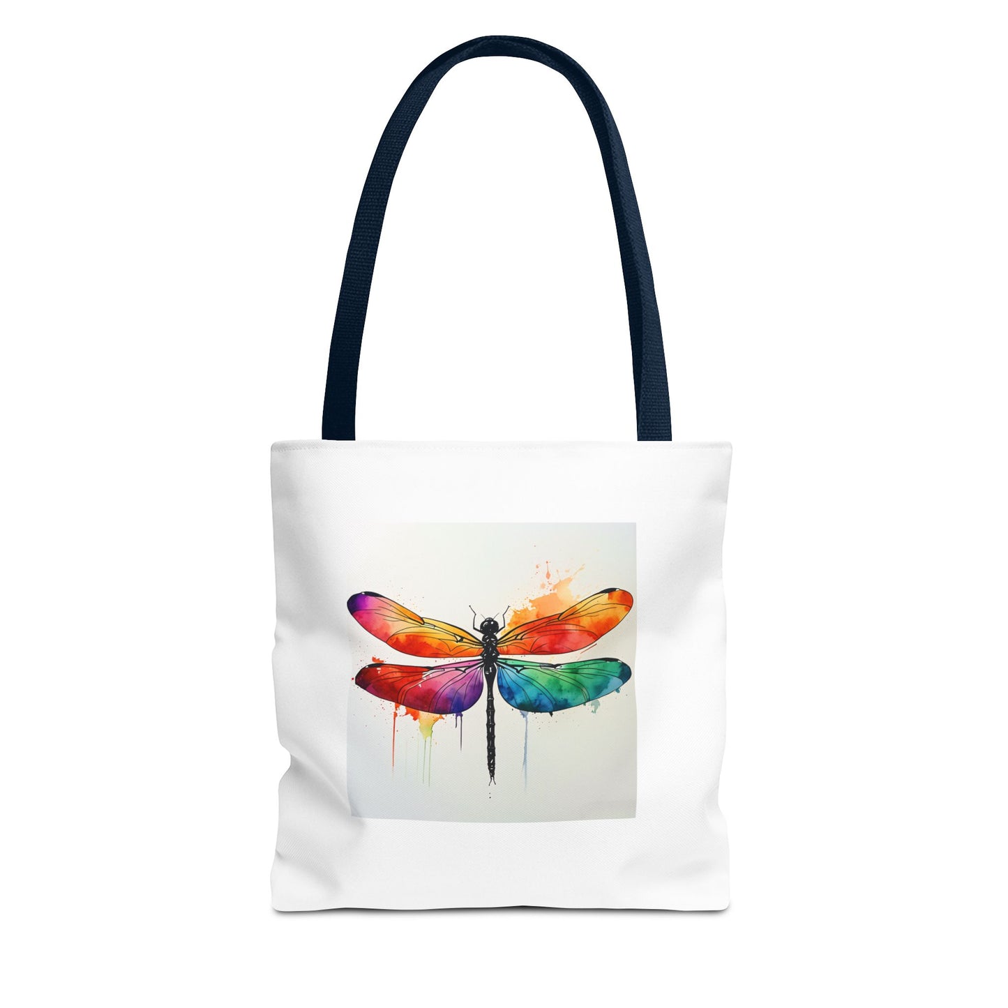 Colorful Dragonfly Art Tote Bag | Nature-Inspired Carryall for Outdoor Enthusiasts