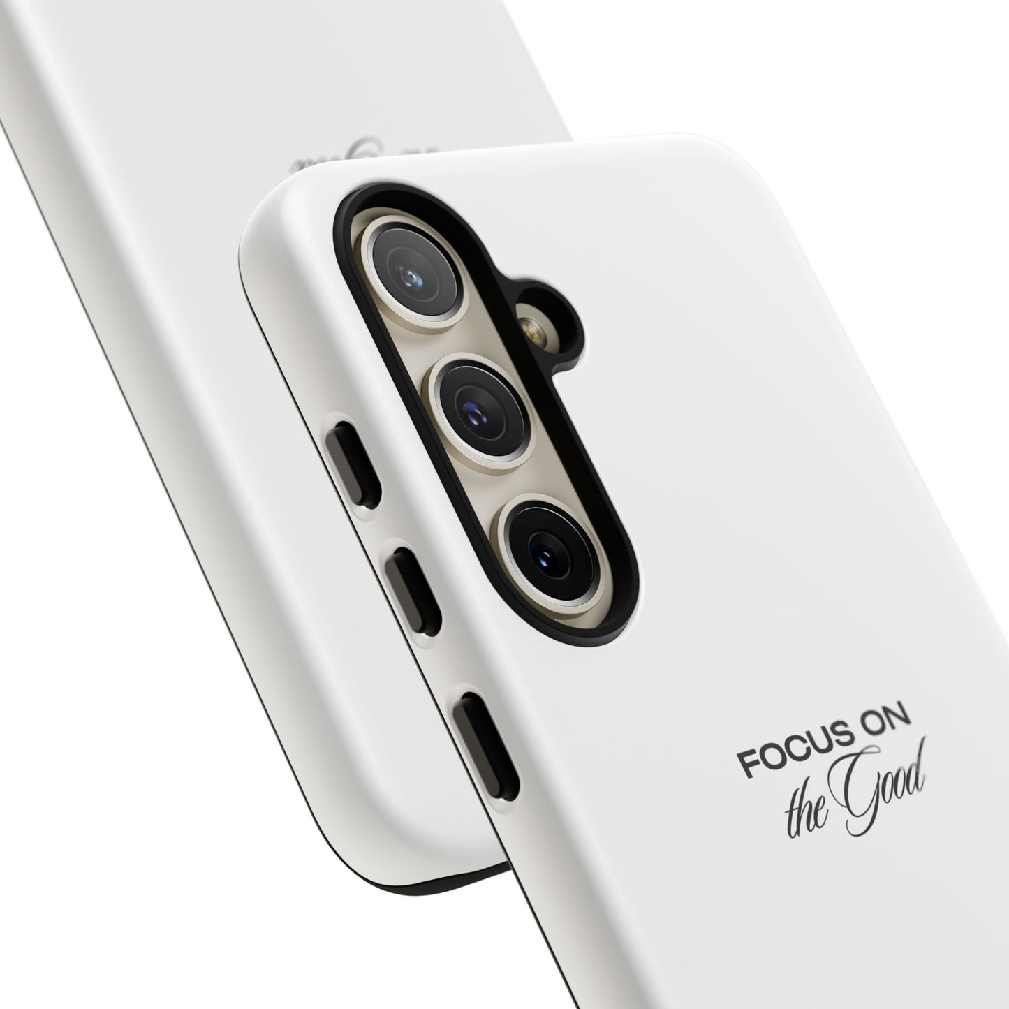 Inspirational Phone Case - "Focus on the Good" | Positive Vibes Smartphone Cover