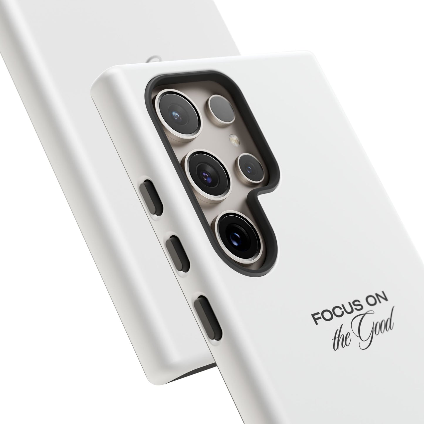 Inspirational Phone Case - "Focus on the Good" | Positive Vibes Smartphone Cover