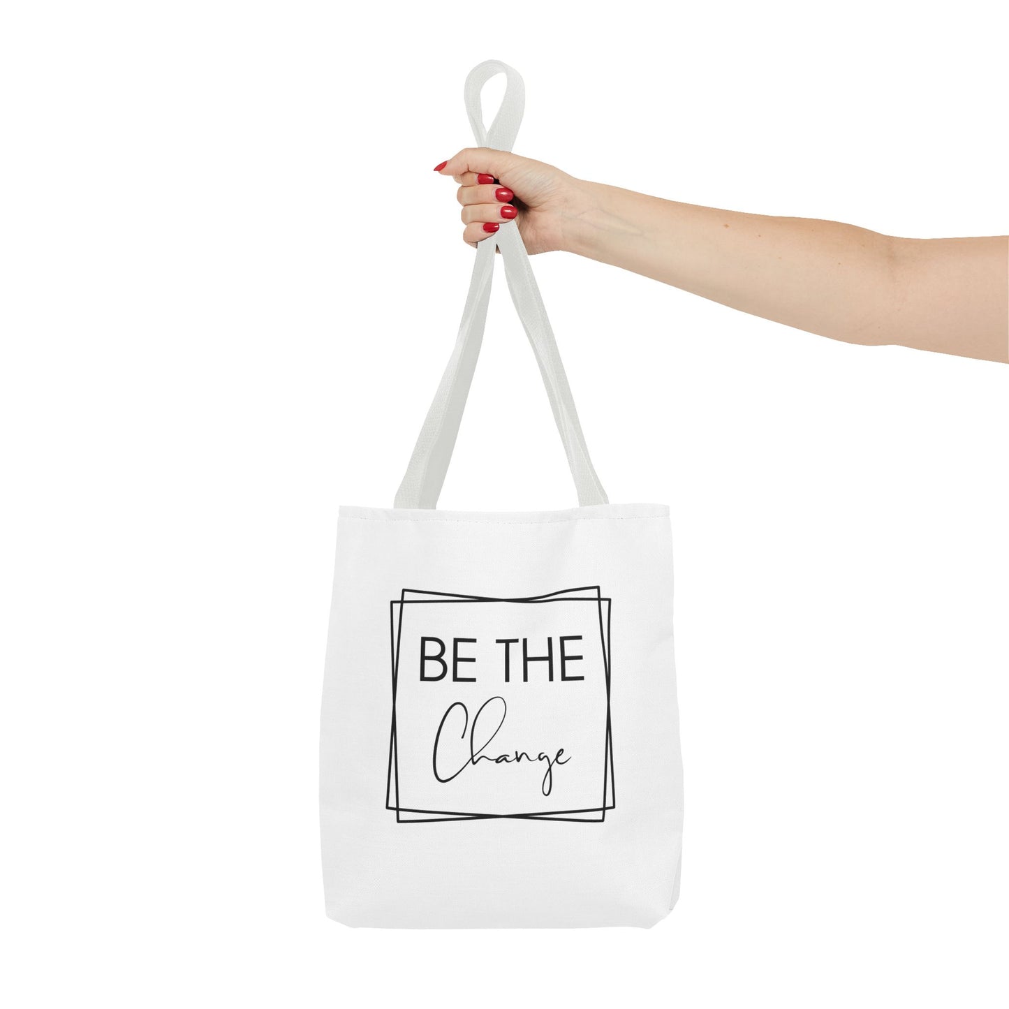Inspirational Tote Bag - 'Be The Change' | Eco-Friendly & Stylish
