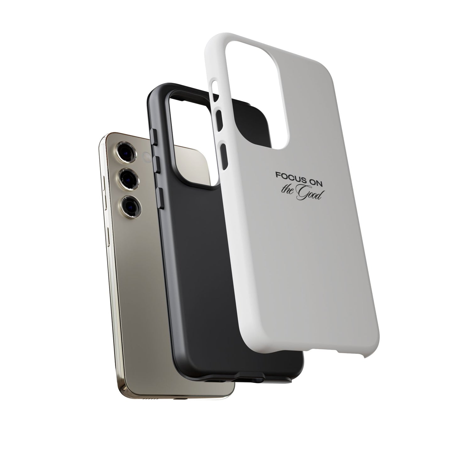 Inspirational Phone Case - "Focus on the Good" | Positive Vibes Smartphone Cover