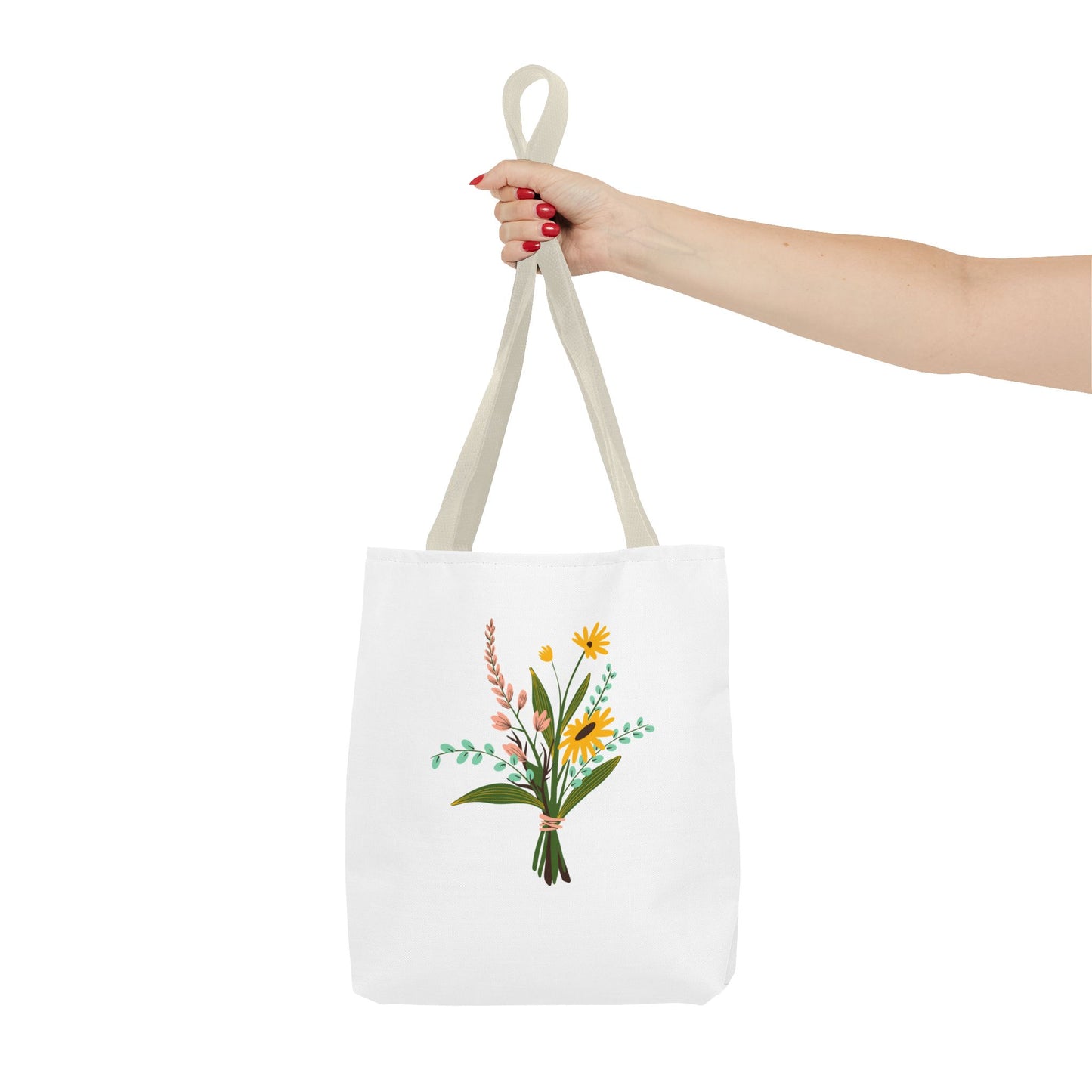 Floral Tote Bag - Perfect for Spring Outings & Eco-Friendly Shopping
