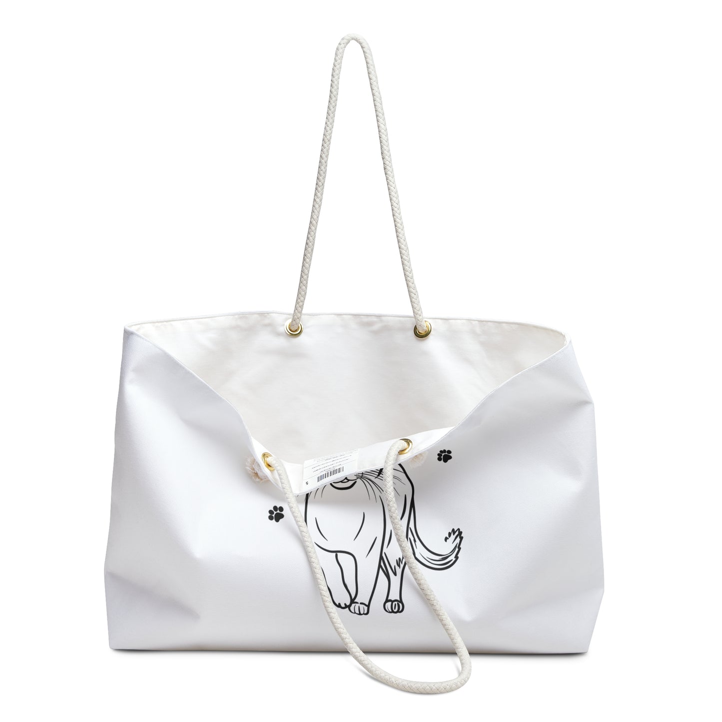 Cute Cat Weekender Bag | Perfect for Pet Lovers & Travel Enthusiasts
