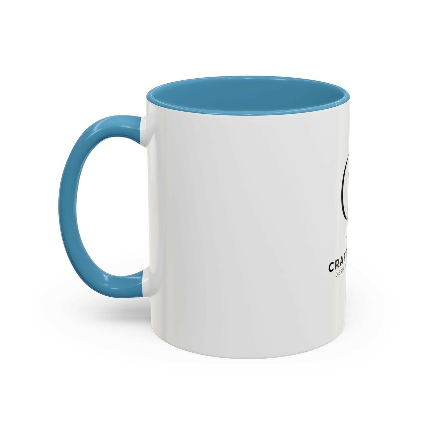Crafted Dash Accent Coffee Mug | Stylish 11/15oz Ceramic Cup for Coffee Lovers