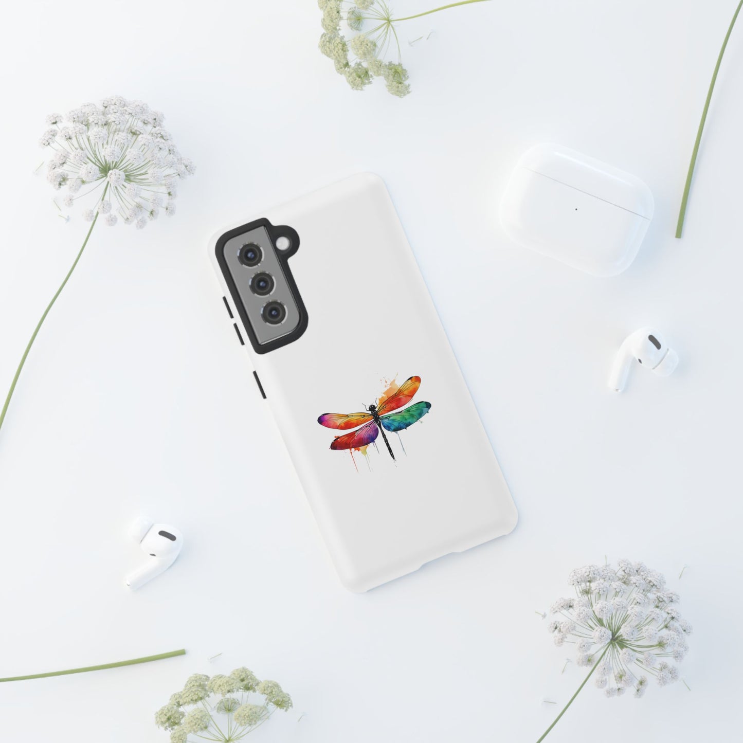 Colorful Dragonfly Phone Case | Tough & Stylish Protection for Smartphones