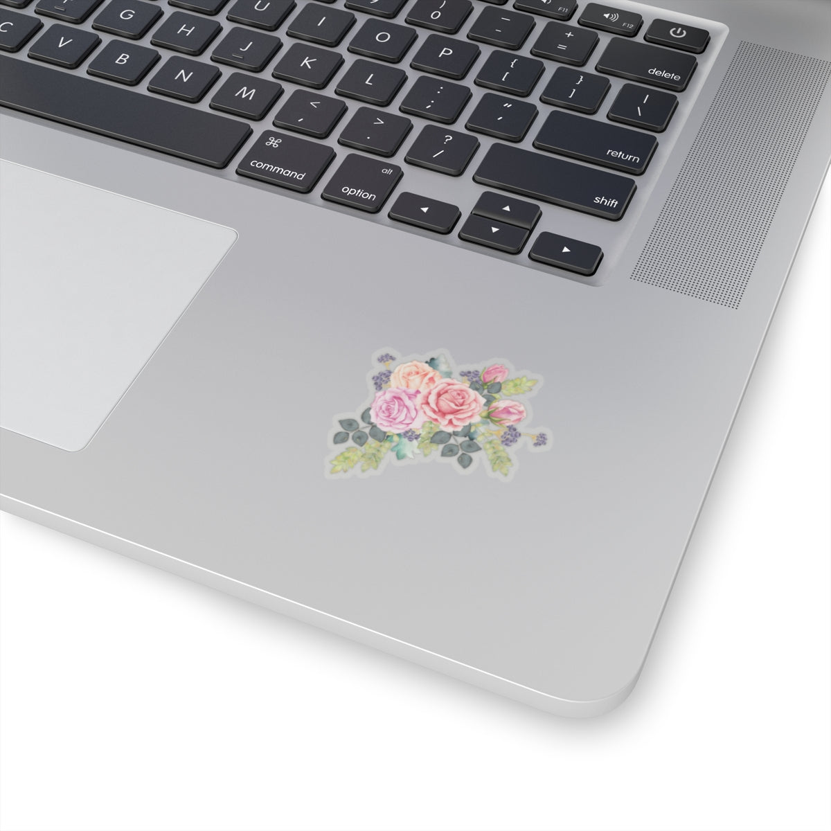 Floral Kiss-Cut Stickers | Elegant Rose Design for Decor & Gifts
