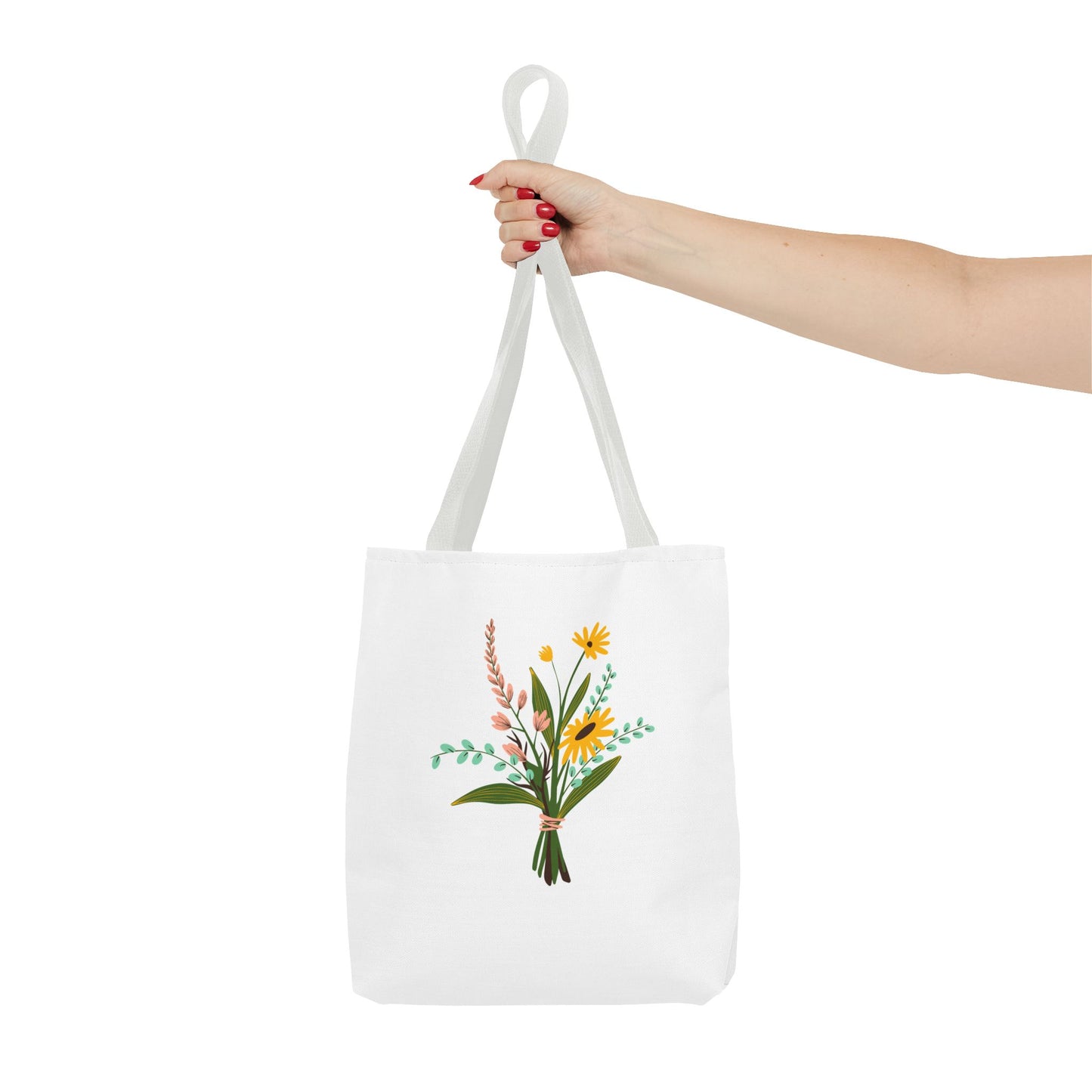 Floral Tote Bag - Perfect for Spring Outings & Eco-Friendly Shopping