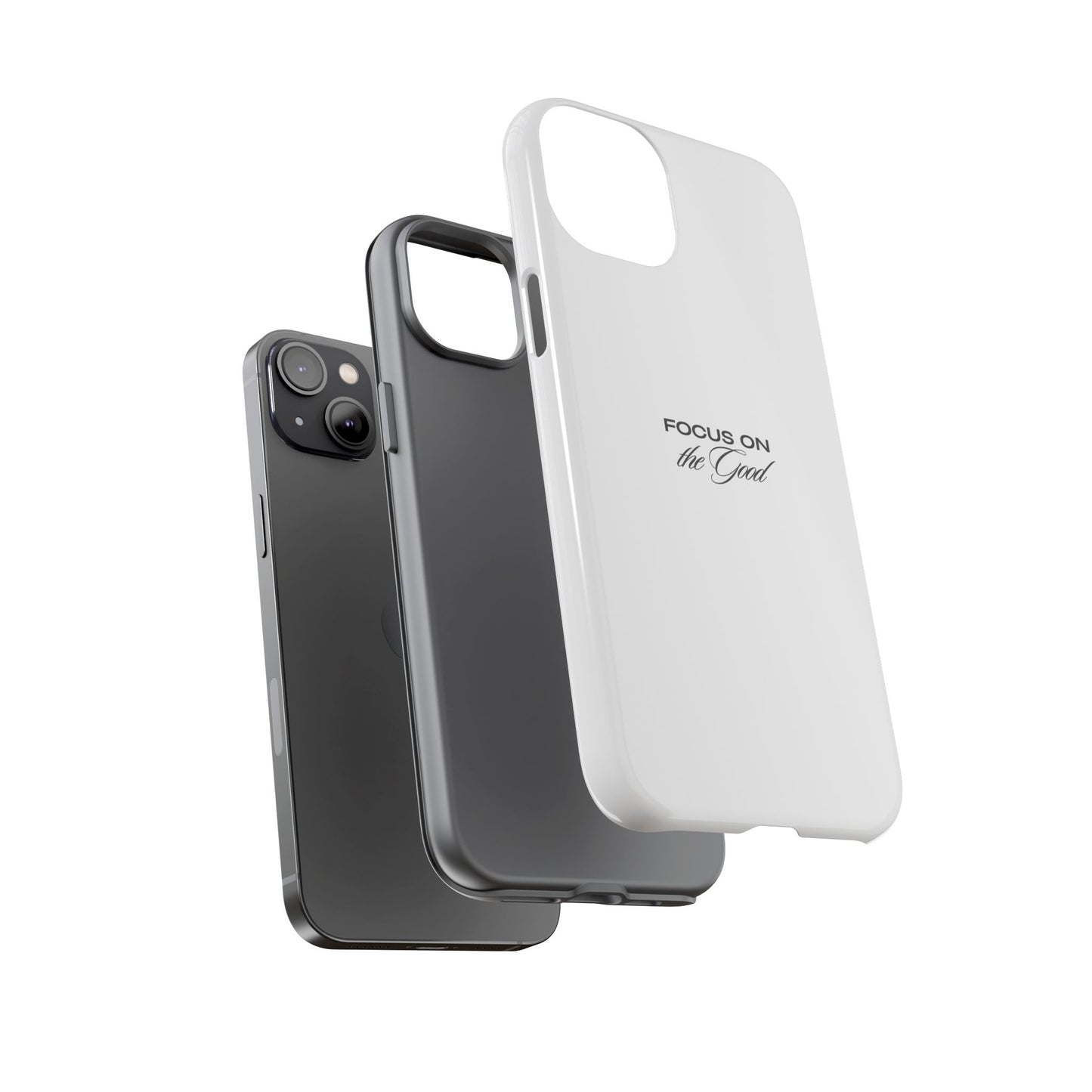 Inspirational Phone Case - "Focus on the Good" | Positive Vibes Smartphone Cover