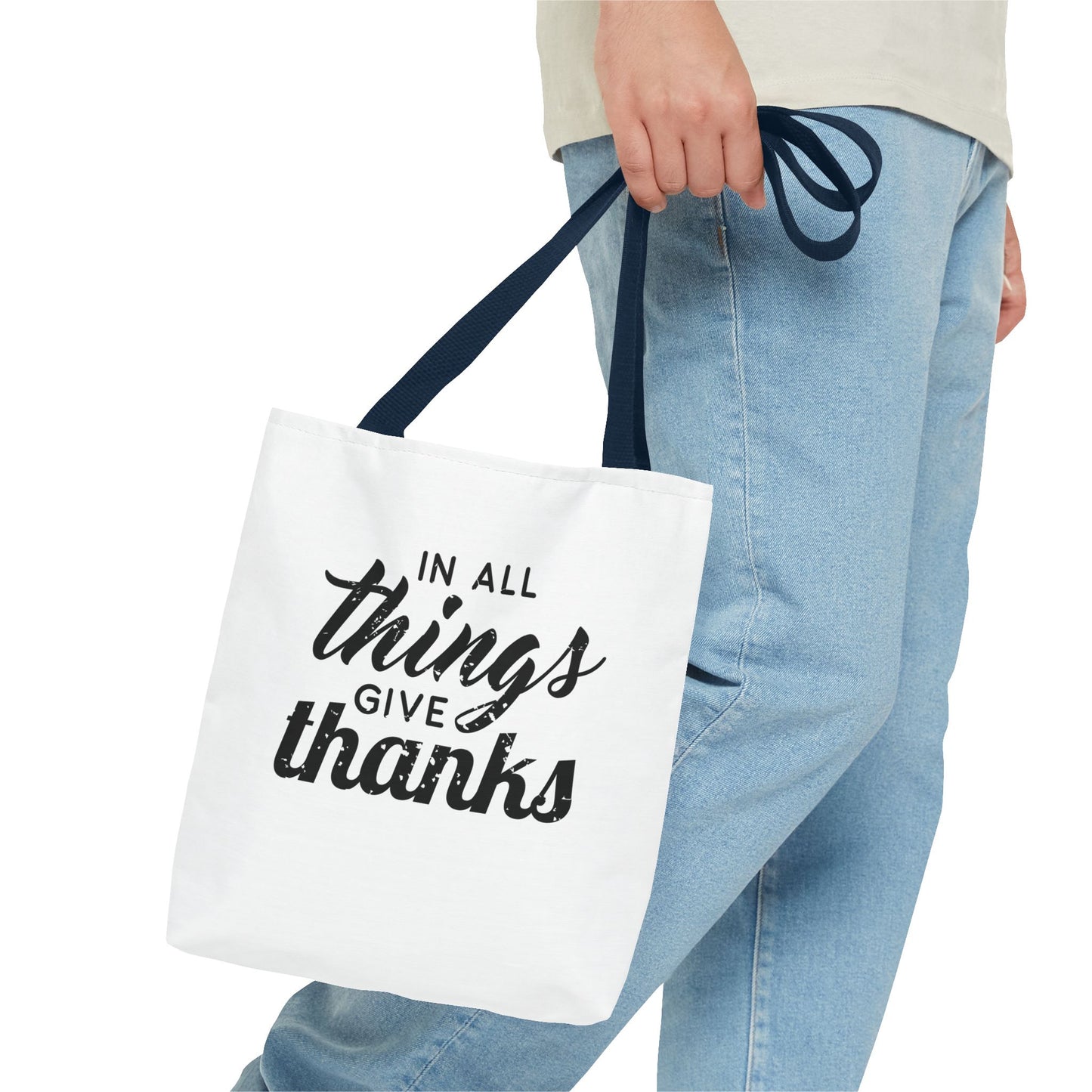 Thankful Vibes Tote Bag | Inspirational Gratitude Gift - Stylish & Practical