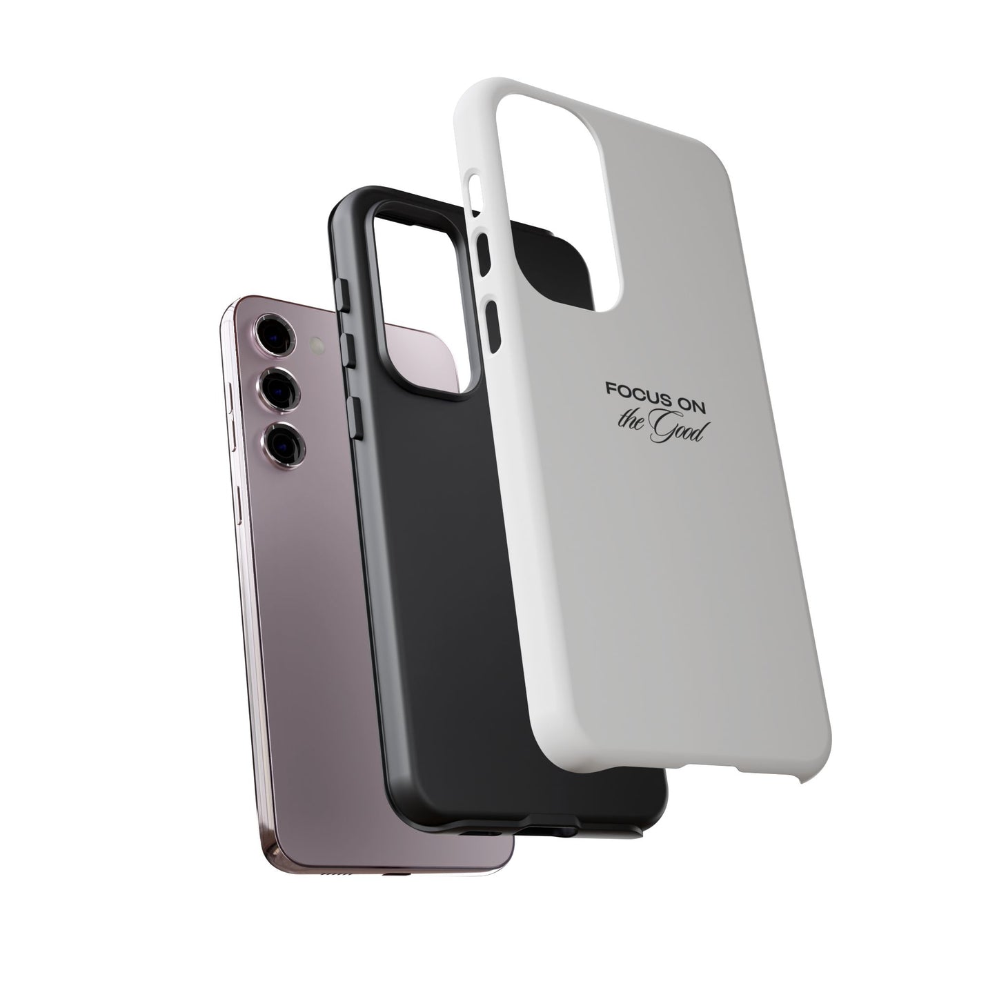 Inspirational Phone Case - "Focus on the Good" | Positive Vibes Smartphone Cover