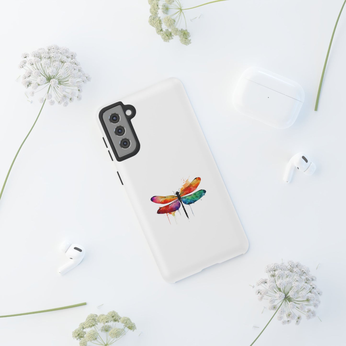 Colorful Dragonfly Phone Case | Tough & Stylish Protection for Smartphones