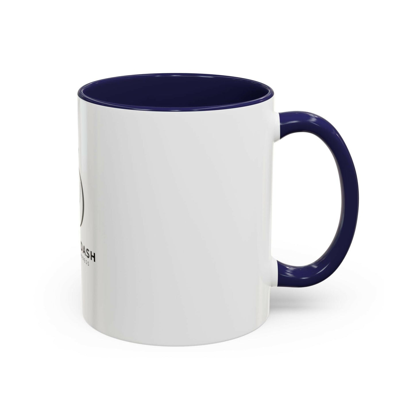 Crafted Dash Accent Coffee Mug | Stylish 11/15oz Ceramic Cup for Coffee Lovers