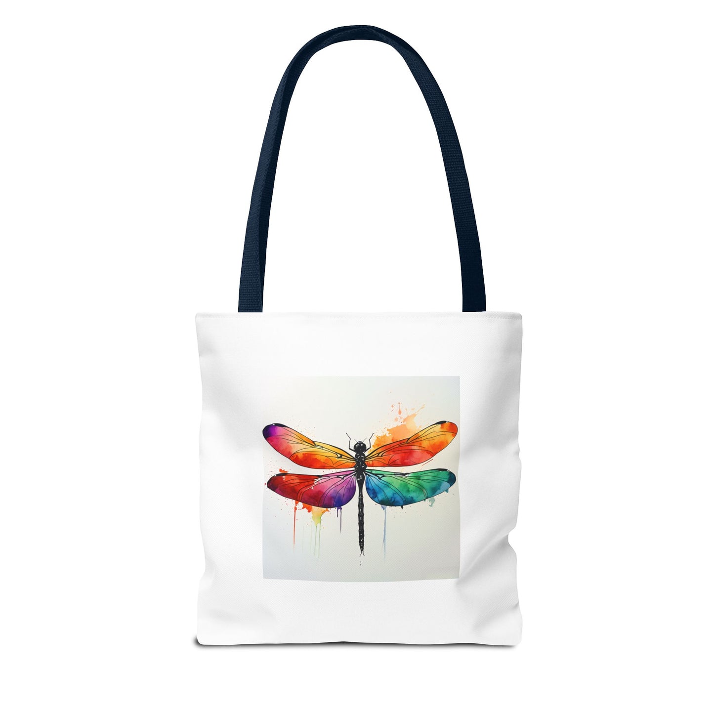 Colorful Dragonfly Art Tote Bag | Nature-Inspired Carryall for Outdoor Enthusiasts