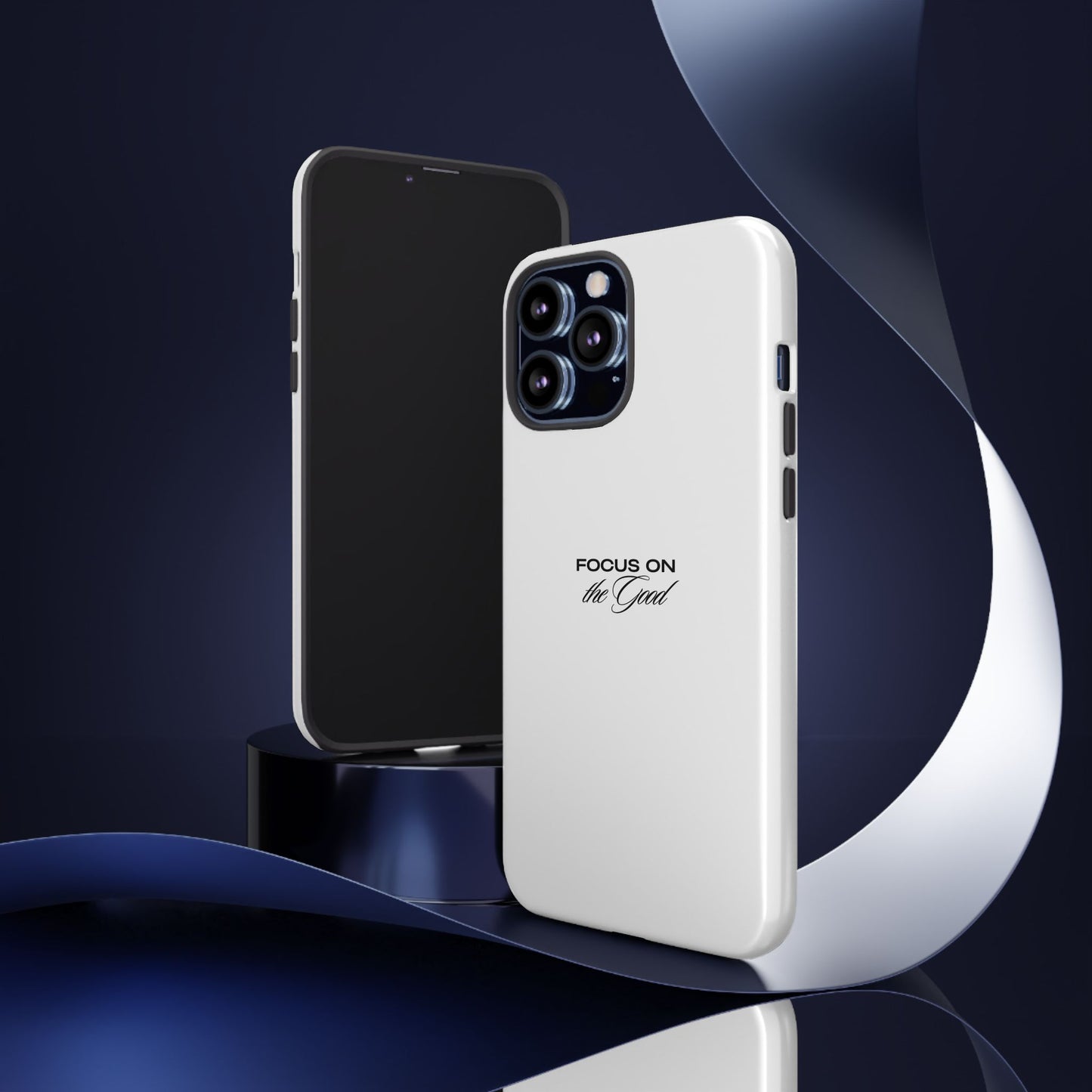Inspirational Phone Case - "Focus on the Good" | Positive Vibes Smartphone Cover
