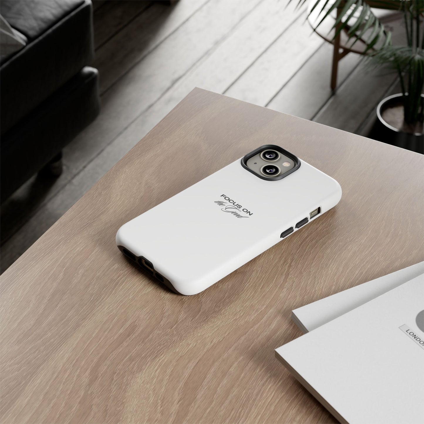 Inspirational Phone Case - "Focus on the Good" | Positive Vibes Smartphone Cover