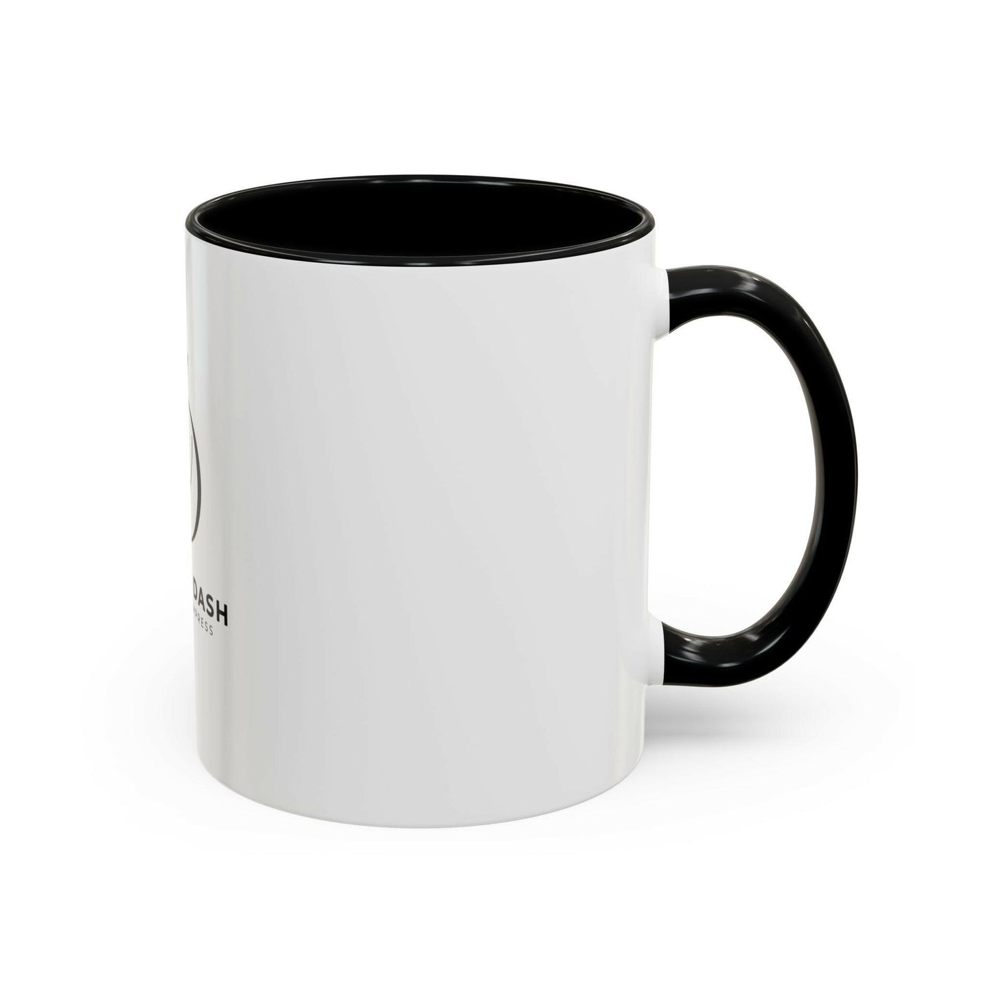 Crafted Dash Accent Coffee Mug | Stylish 11/15oz Ceramic Cup for Coffee Lovers