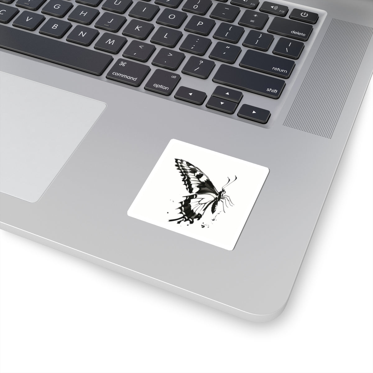 Elegantes pegatinas troqueladas de mariposas para personalización y decoración.