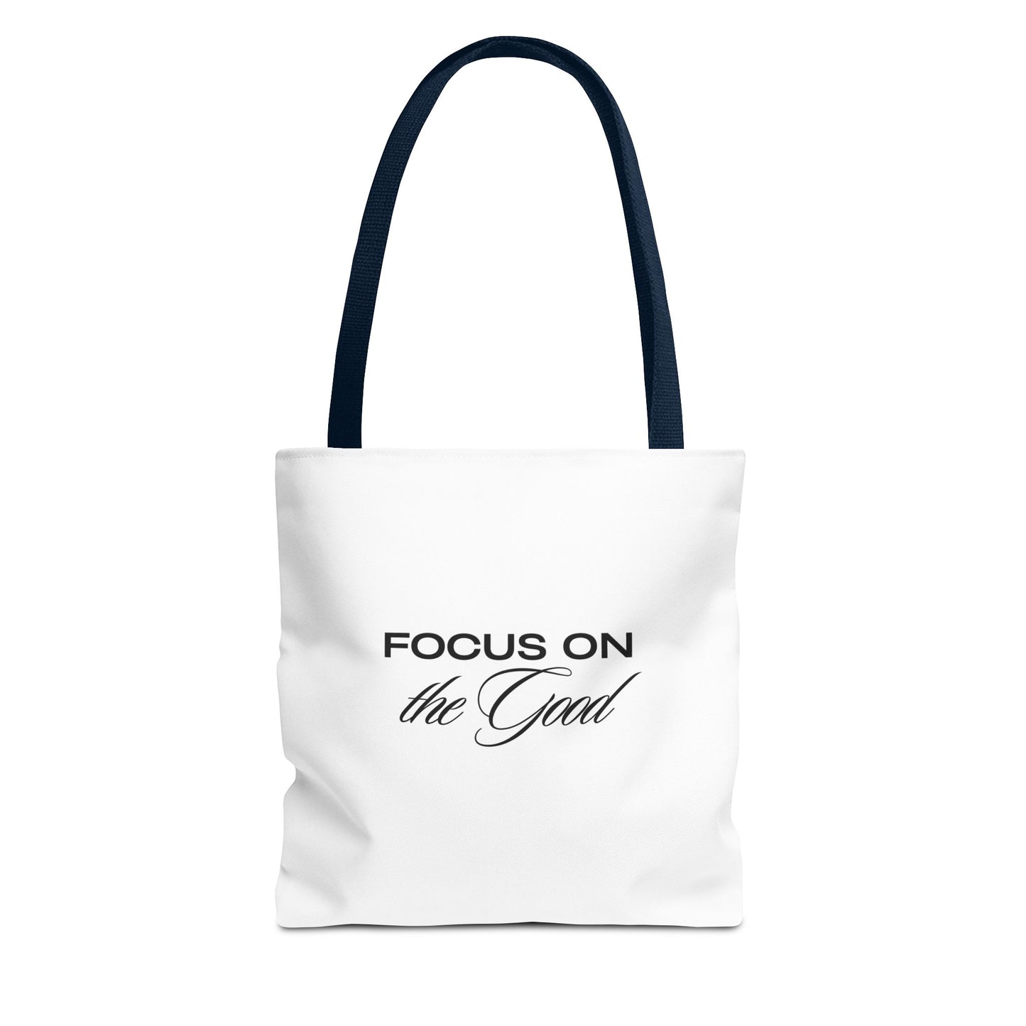 Inspirational Tote Bag - 'Focus on the Good' | Motivational Canvas Bag