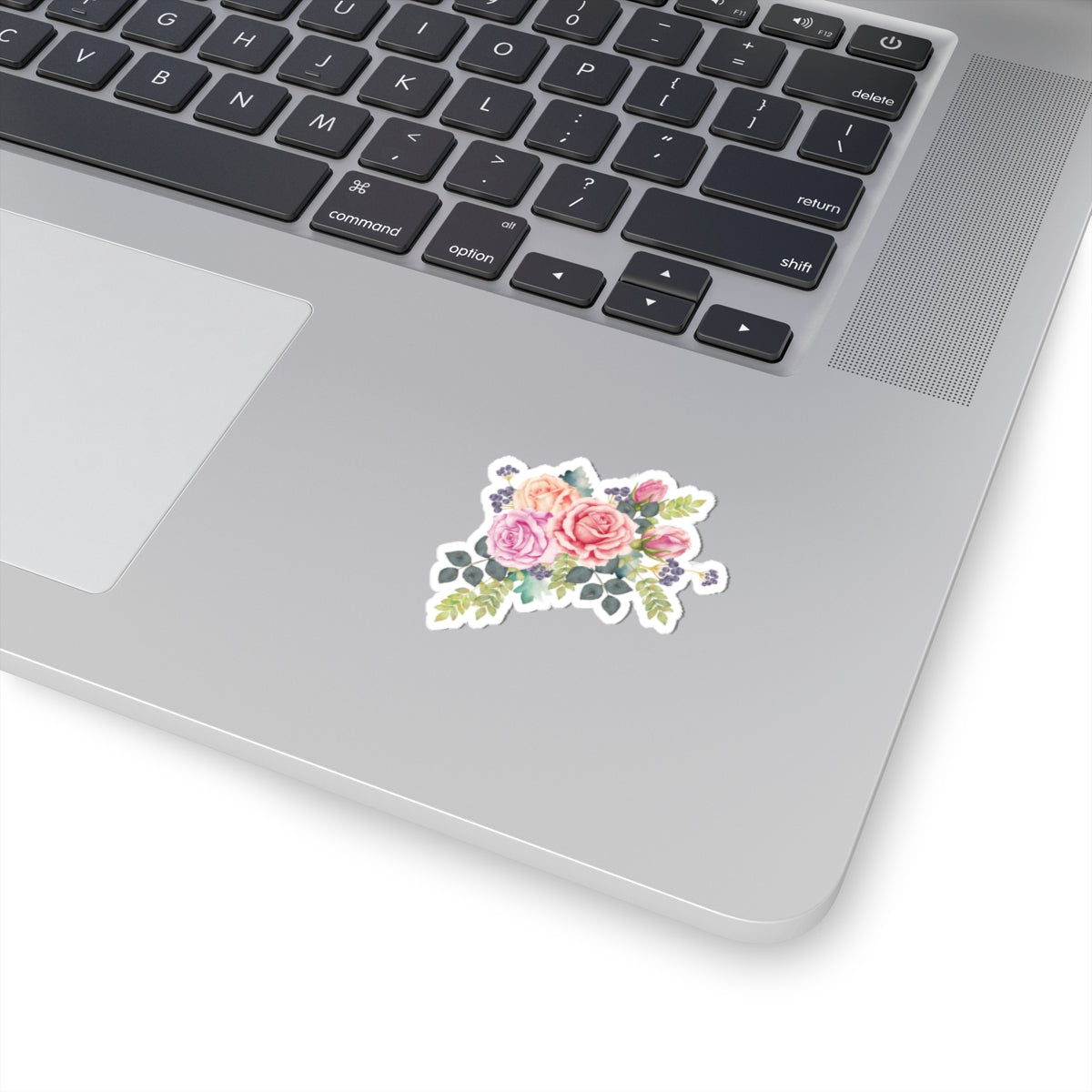Floral Kiss-Cut Stickers | Elegant Rose Design for Decor & Gifts