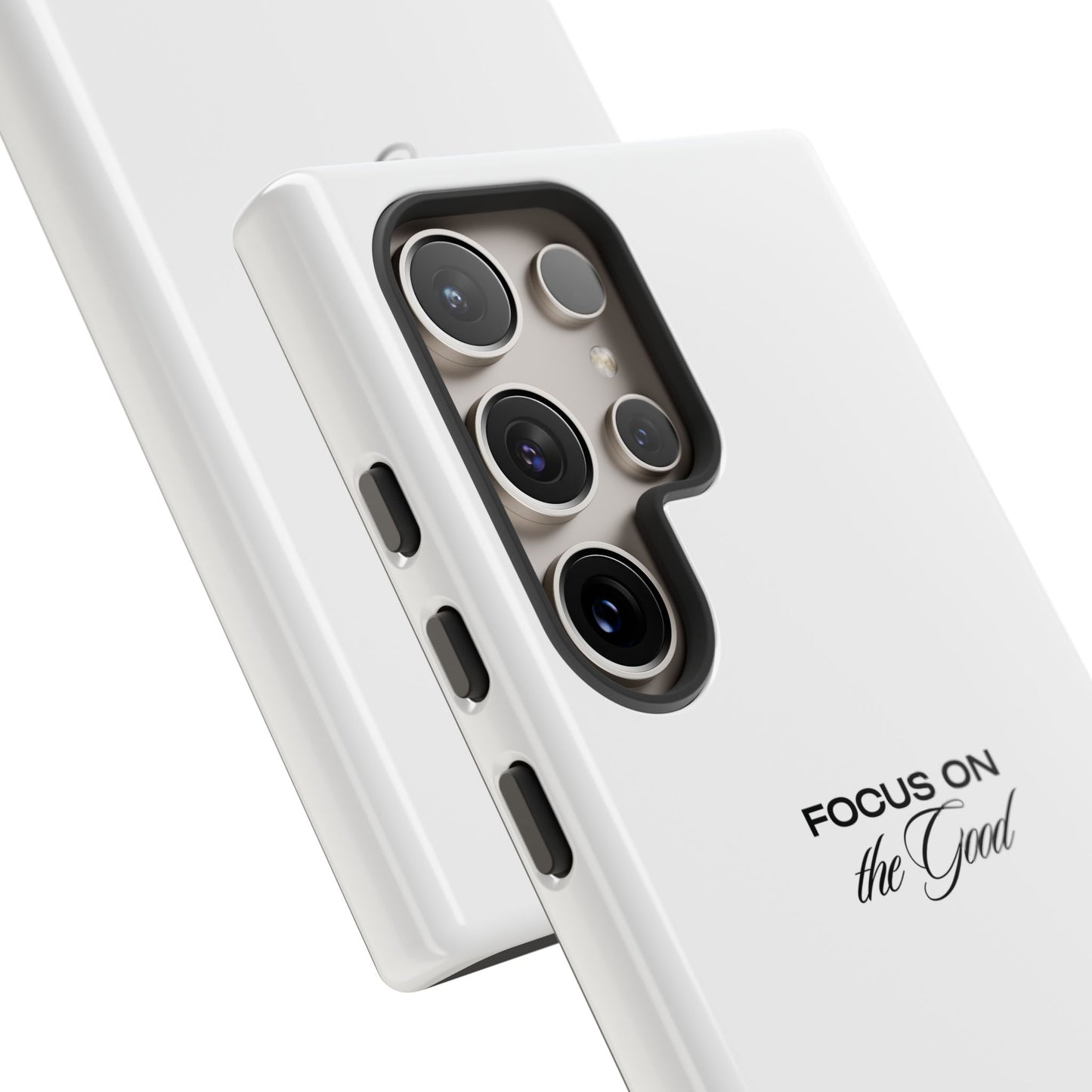 Inspirational Phone Case - "Focus on the Good" | Positive Vibes Smartphone Cover