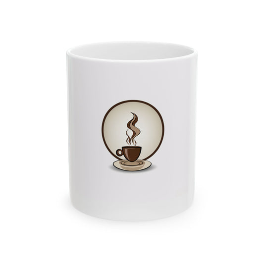Stylish Coffee Mug with Steam Design | Perfect for Coffee Lovers & Morning Routines