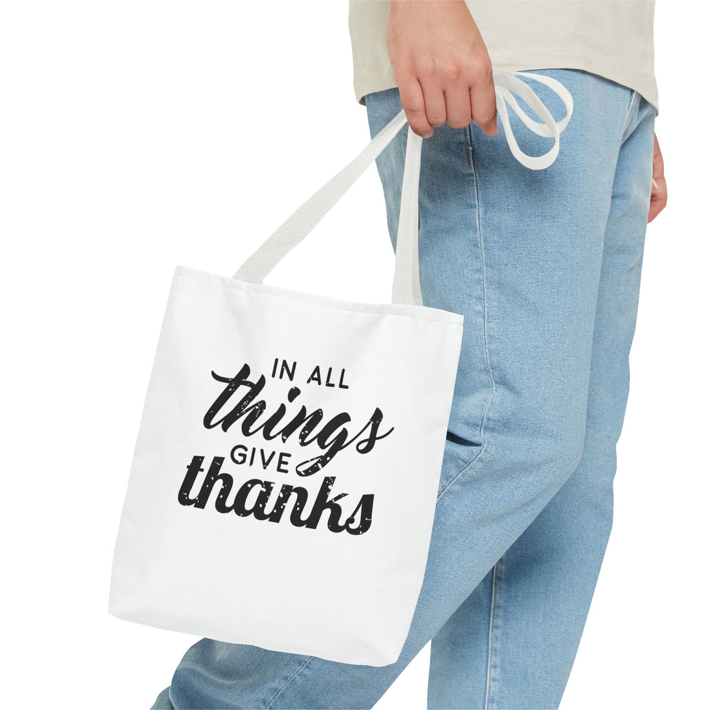Thankful Vibes Tote Bag | Inspirational Gratitude Gift - Stylish & Practical