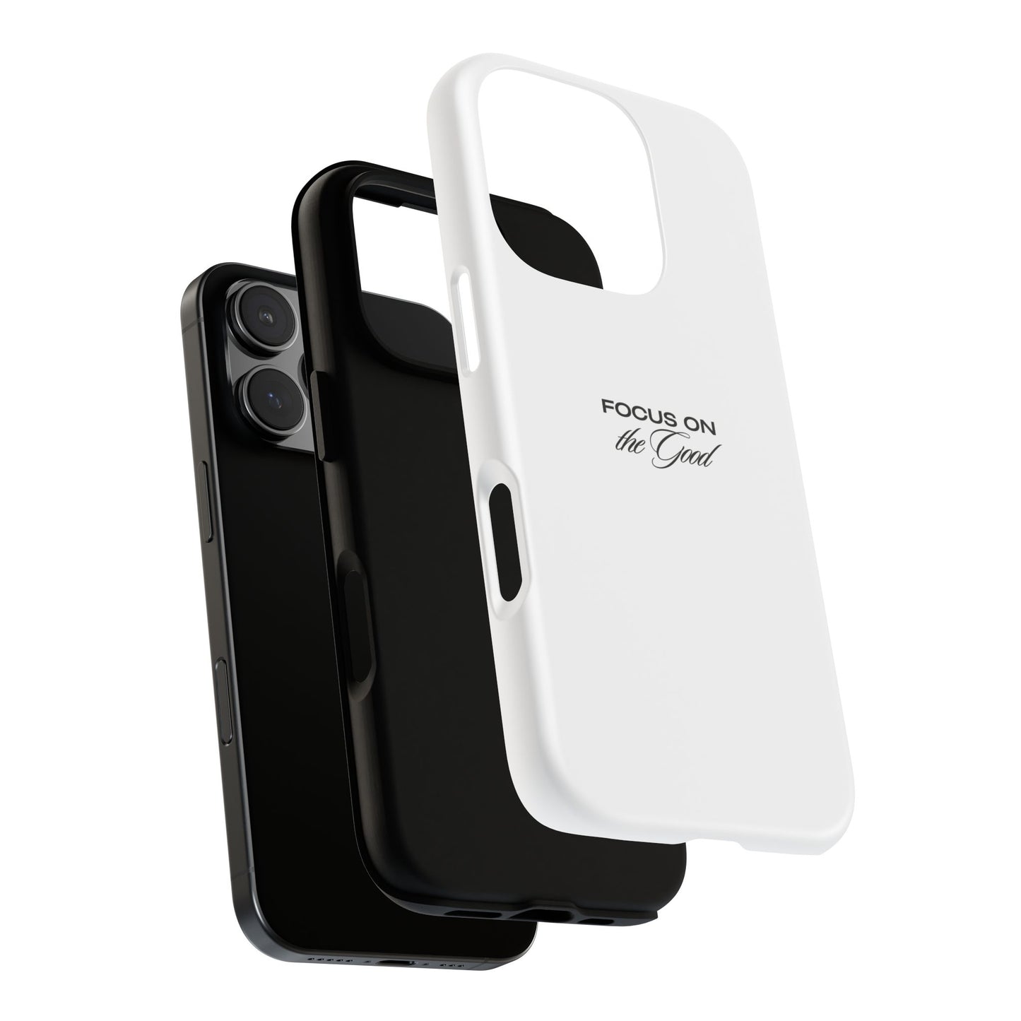 Inspirational Phone Case - "Focus on the Good" | Positive Vibes Smartphone Cover