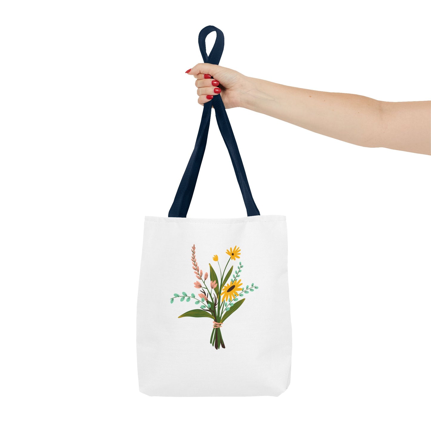 Floral Tote Bag - Perfect for Spring Outings & Eco-Friendly Shopping