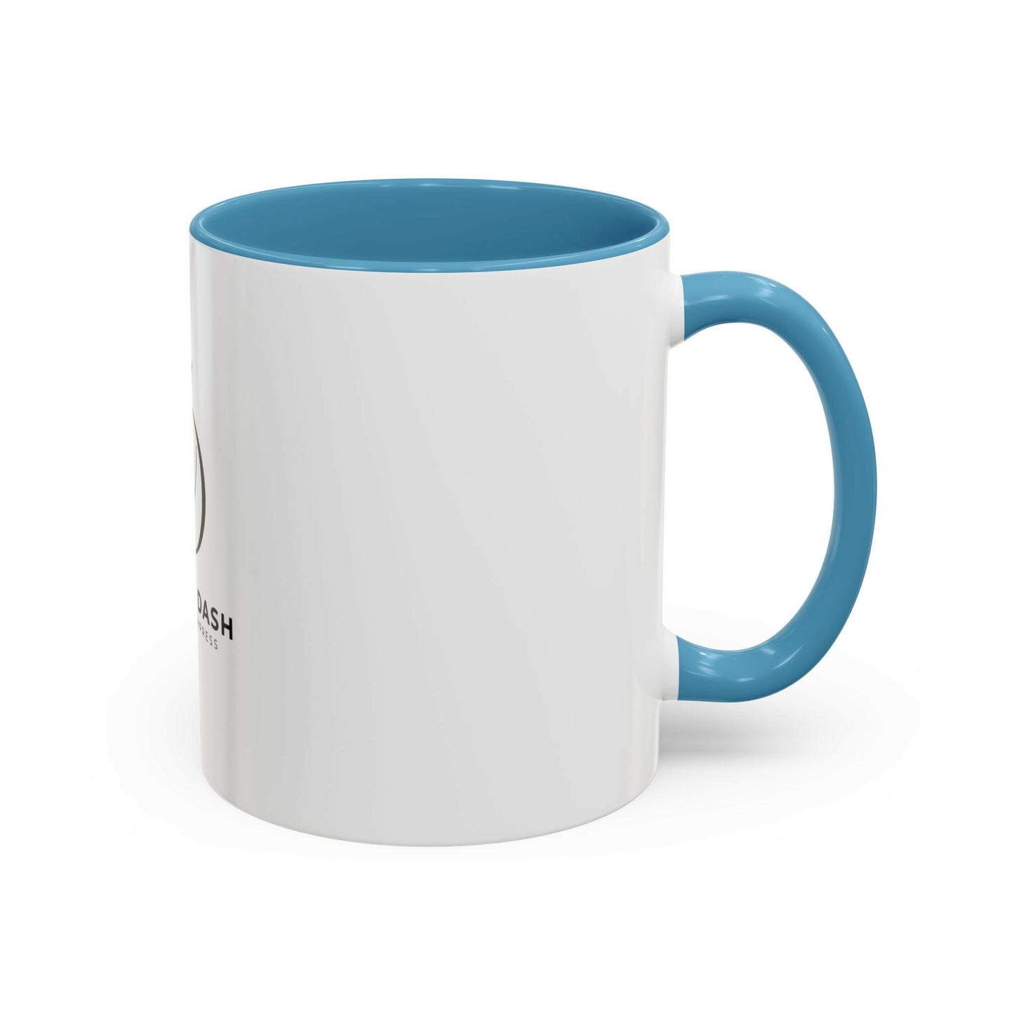 Crafted Dash Accent Coffee Mug | Stylish 11/15oz Ceramic Cup for Coffee Lovers