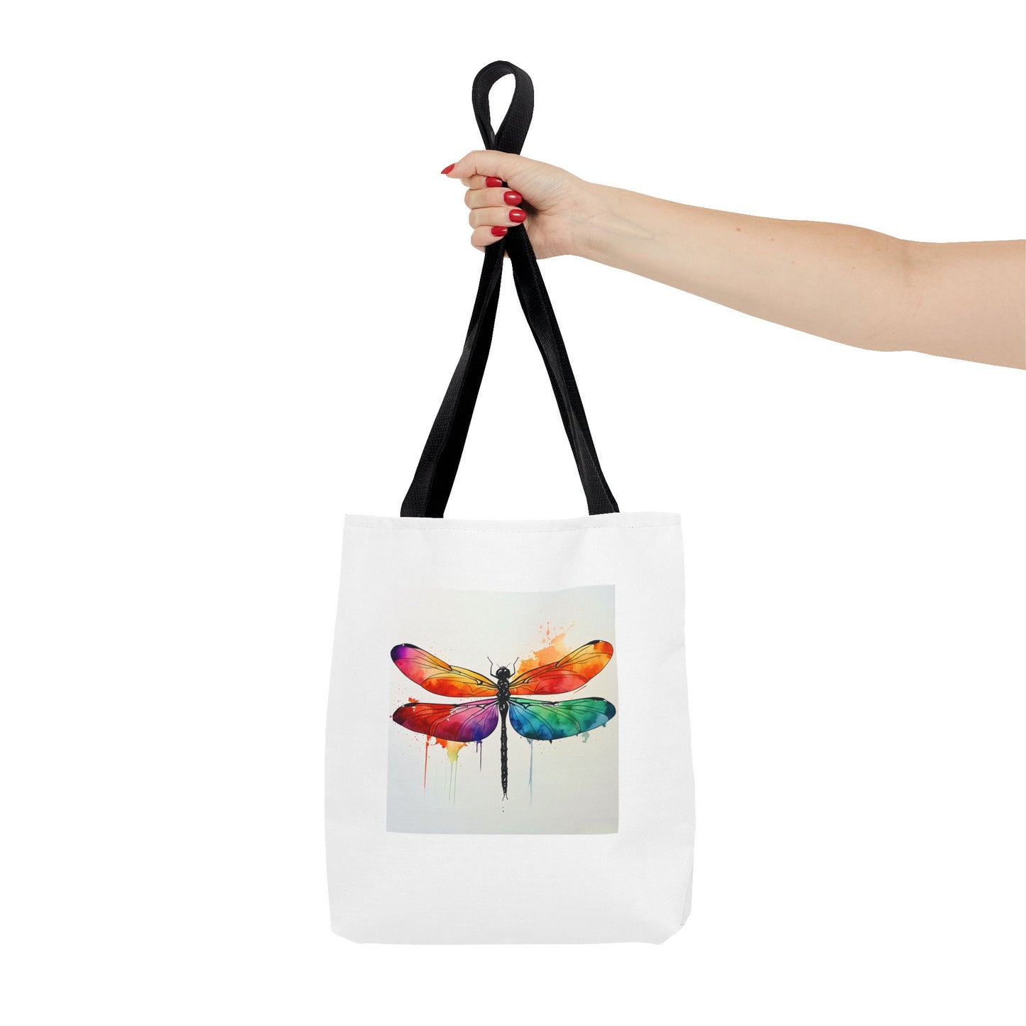 Colorful Dragonfly Art Tote Bag | Nature-Inspired Carryall for Outdoor Enthusiasts
