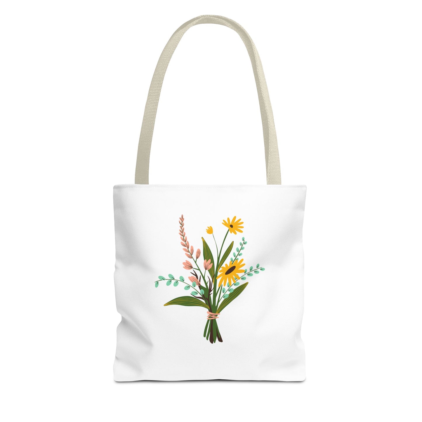 Floral Tote Bag - Perfect for Spring Outings & Eco-Friendly Shopping