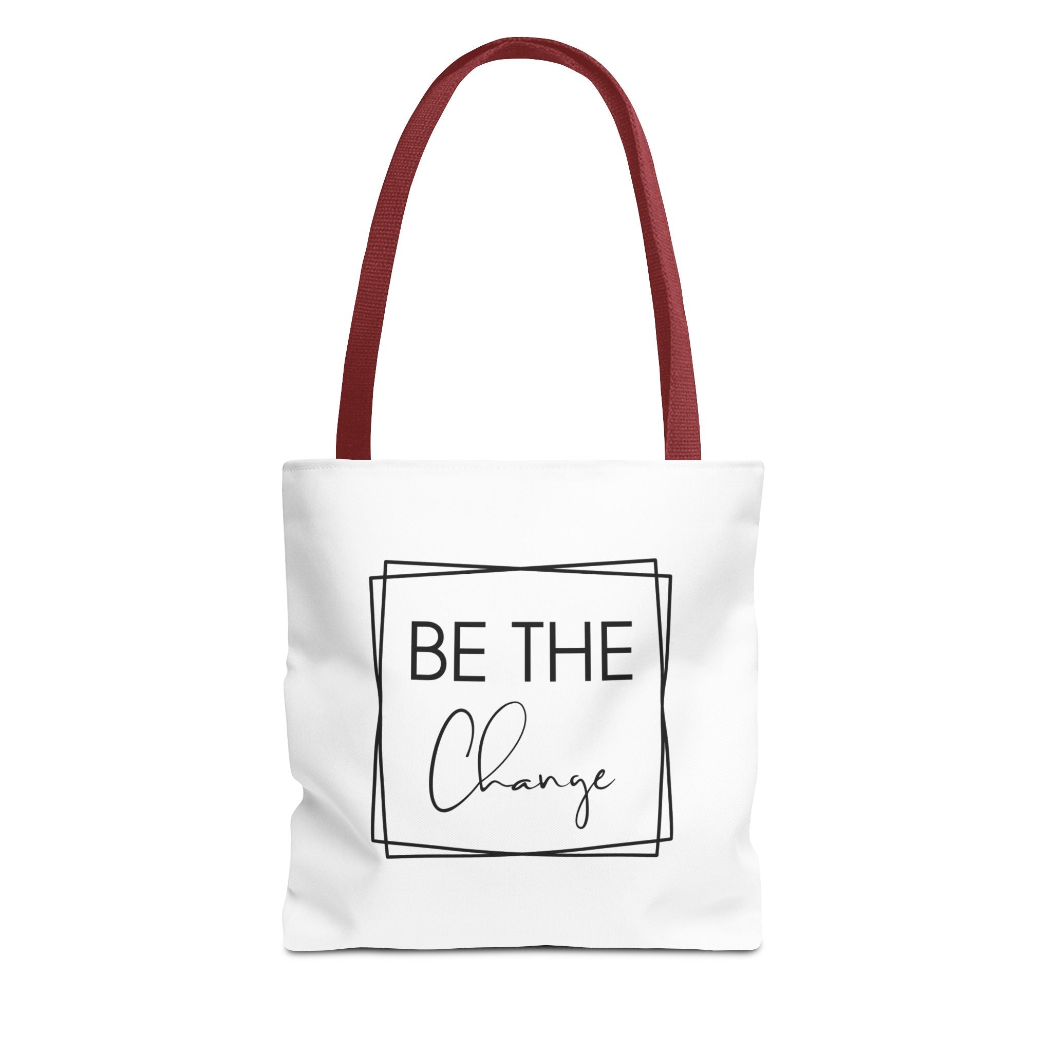 Inspirational Tote Bag - 'Be The Change' | Eco-Friendly & Stylish