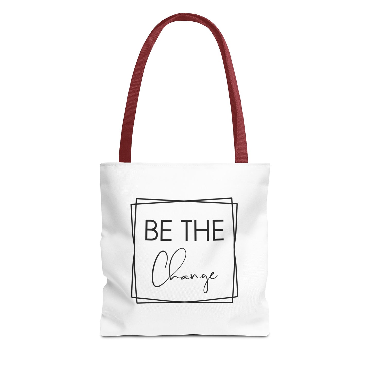Inspirational Tote Bag - 'Be The Change' | Eco-Friendly & Stylish