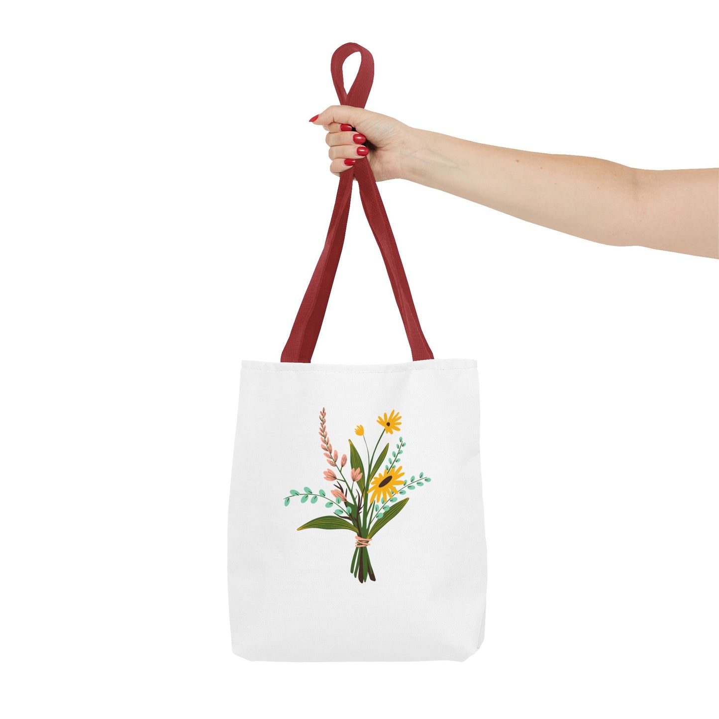 Floral Tote Bag - Perfect for Spring Outings & Eco-Friendly Shopping