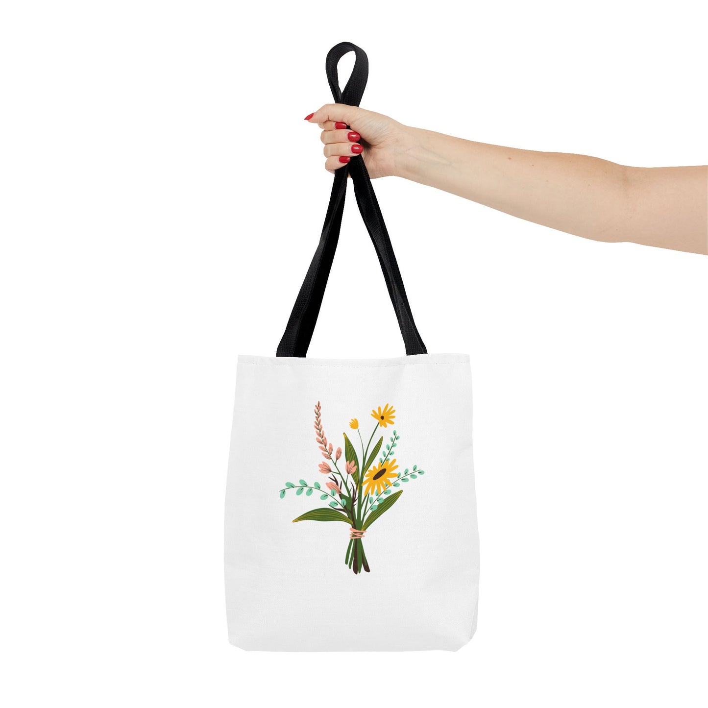 Floral Tote Bag - Perfect for Spring Outings & Eco-Friendly Shopping