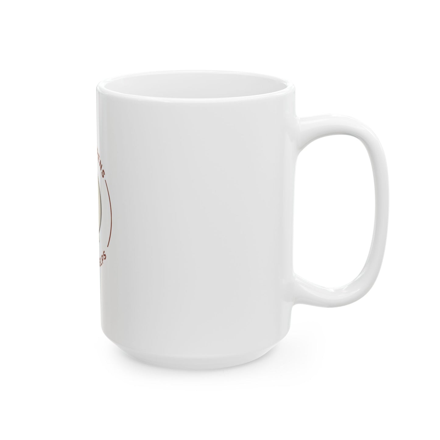 Life Happens Coffee Helps Ceramic Mug | 11oz/15oz Coffee Cup Gift for Coffee Lovers