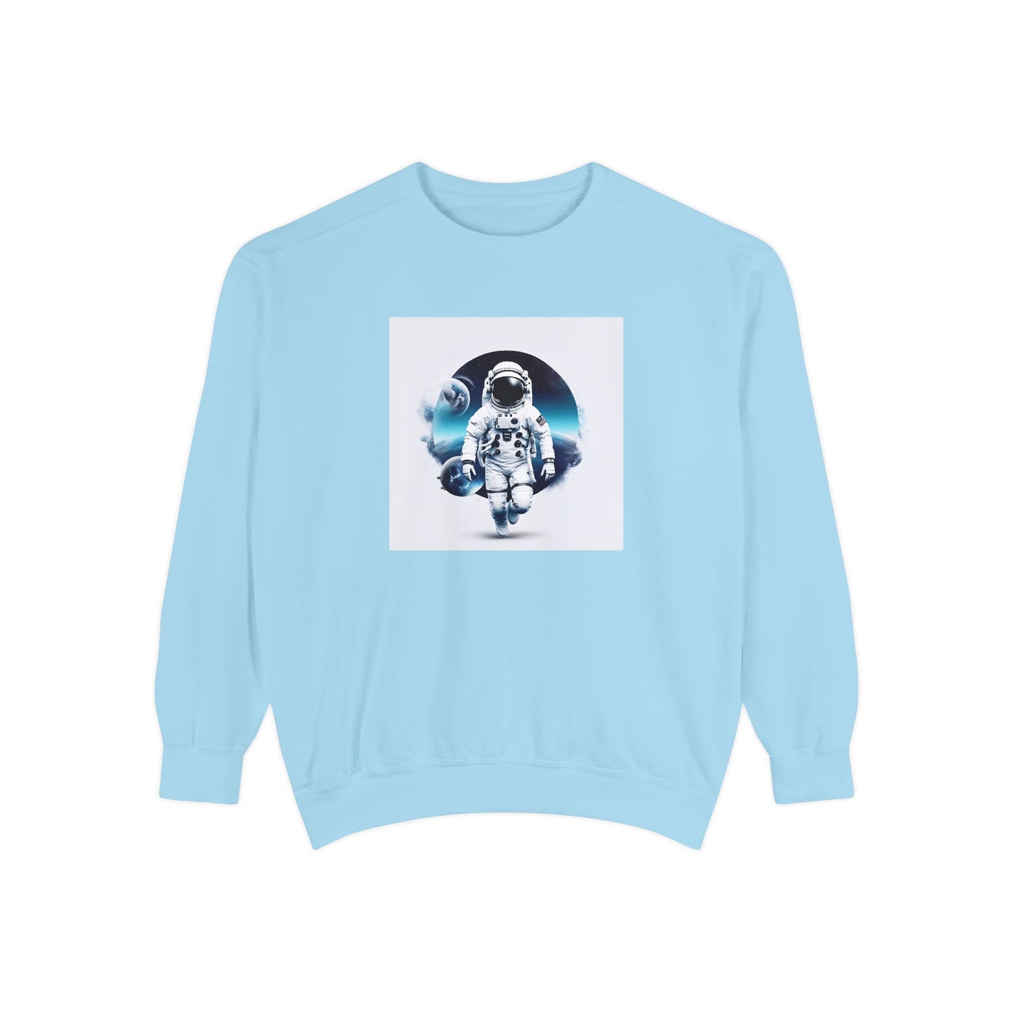 Sweat-shirt unisexe Astronaut Adventure | Vêtements décontractés teints en pièce