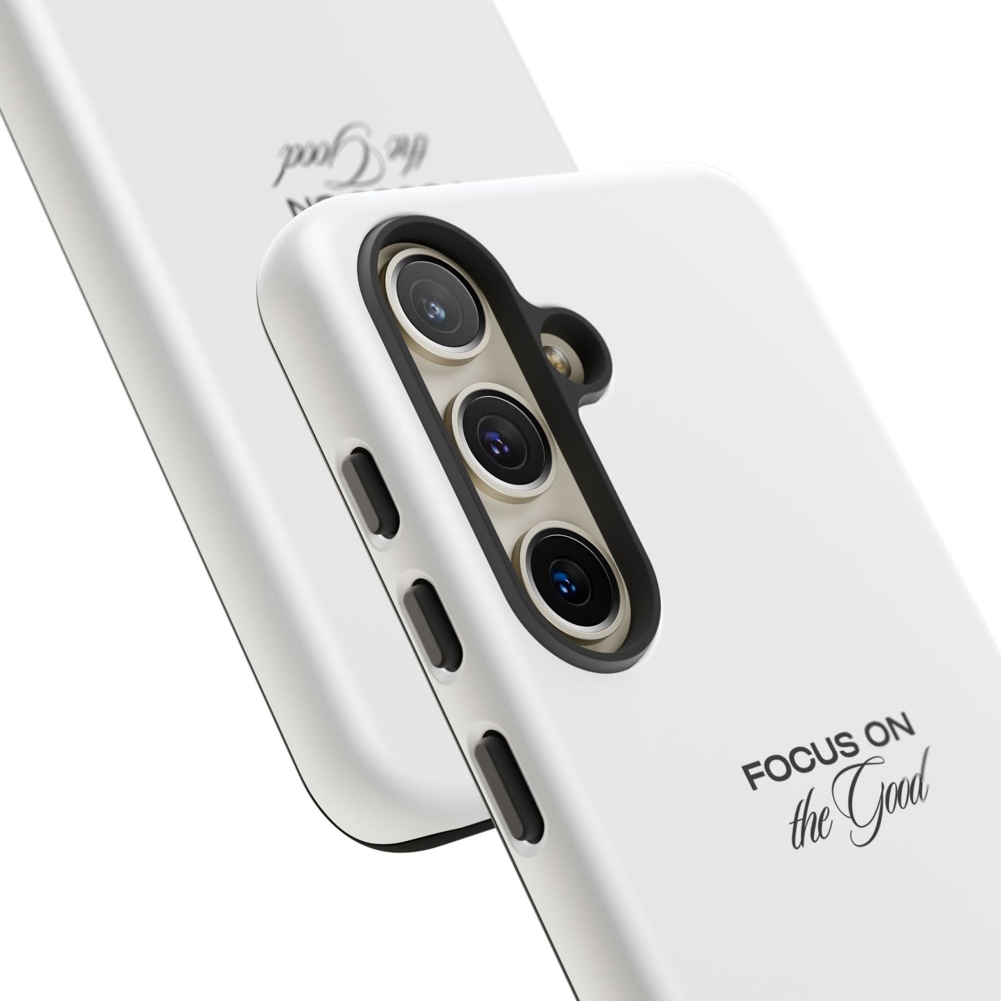 Inspirational Phone Case - "Focus on the Good" | Positive Vibes Smartphone Cover