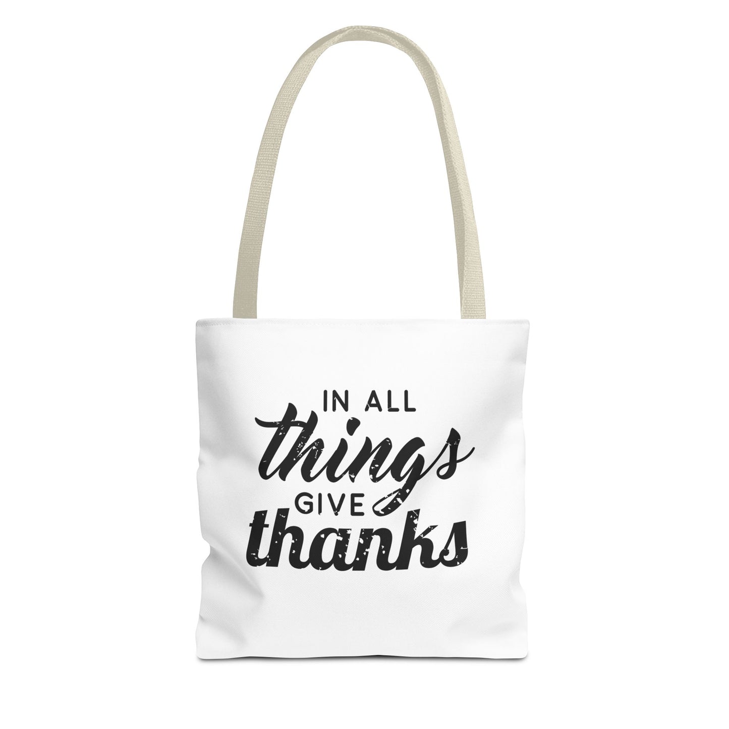 Thankful Vibes Tote Bag | Inspirational Gratitude Gift - Stylish & Practical